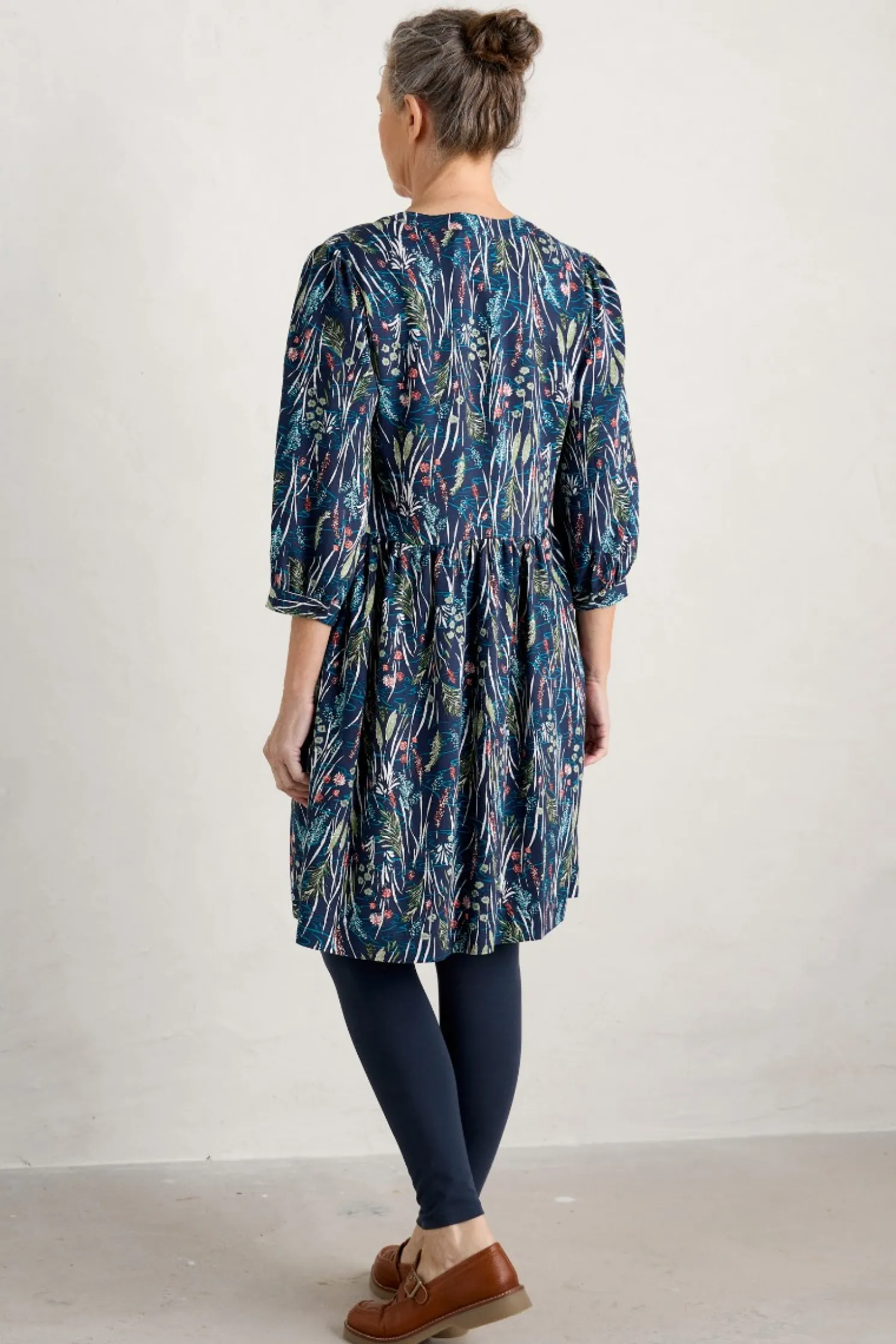 Apple Barn Printed Dress