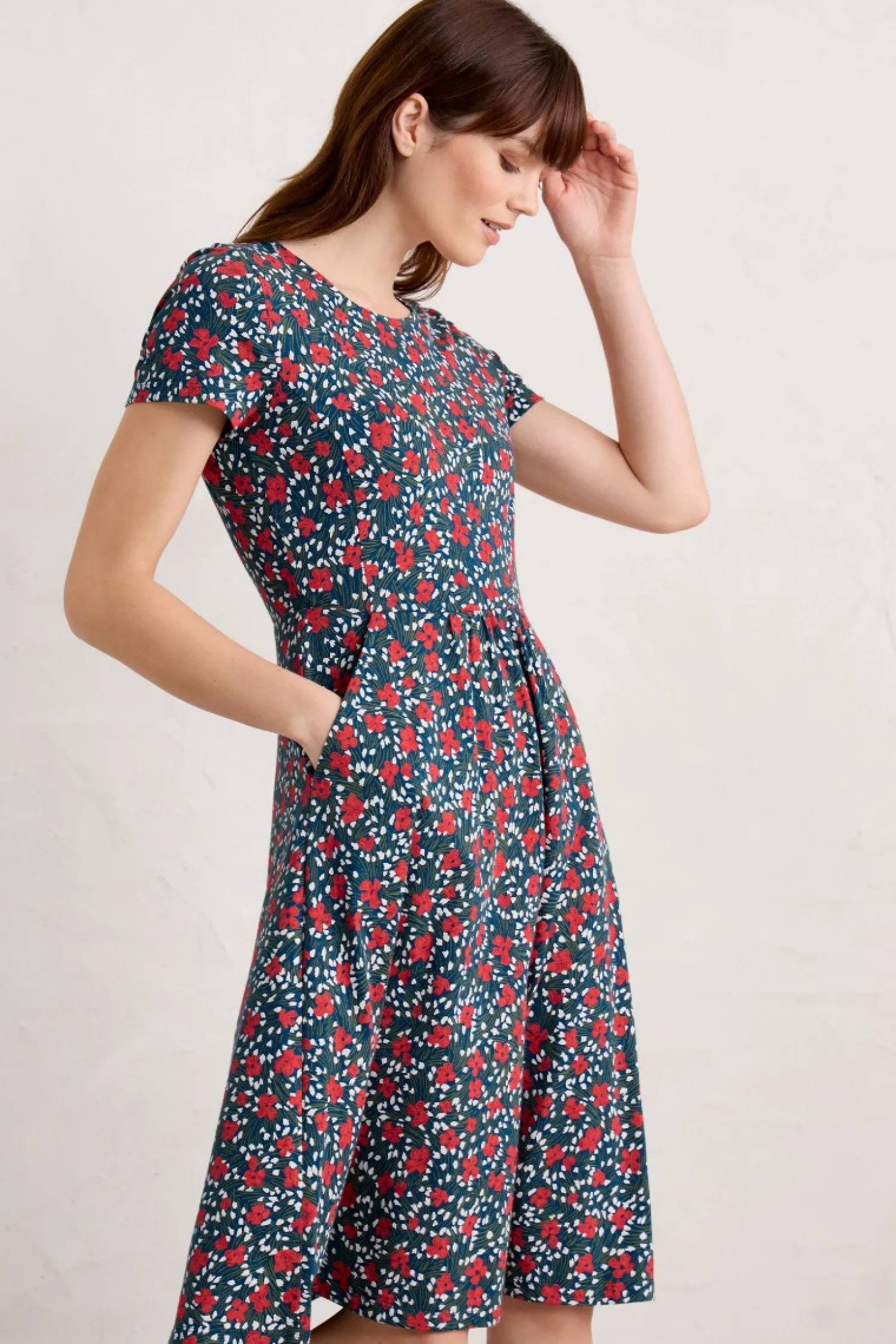 April Short Sleeve Dress