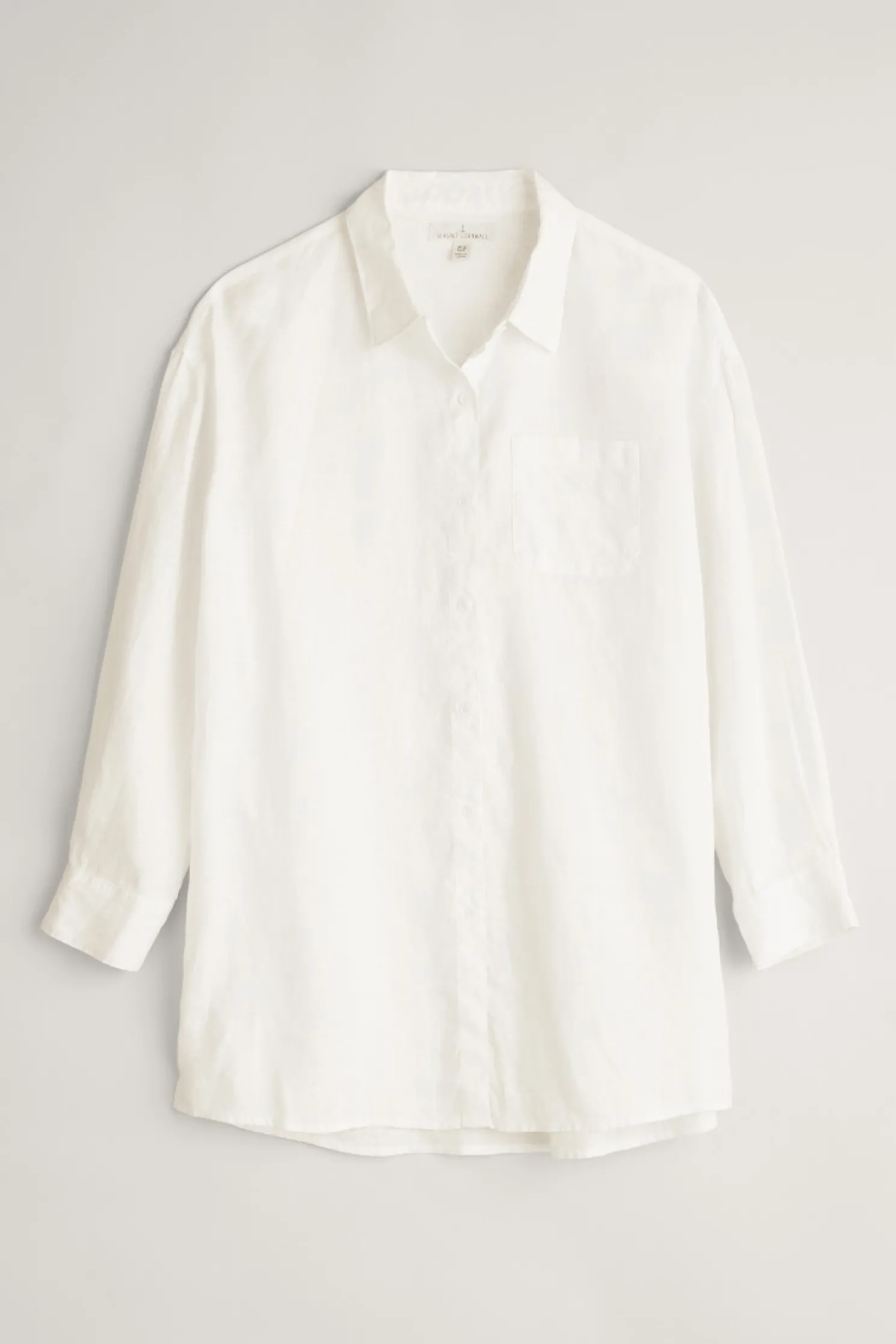 Beach Road Longline Linen Shirt