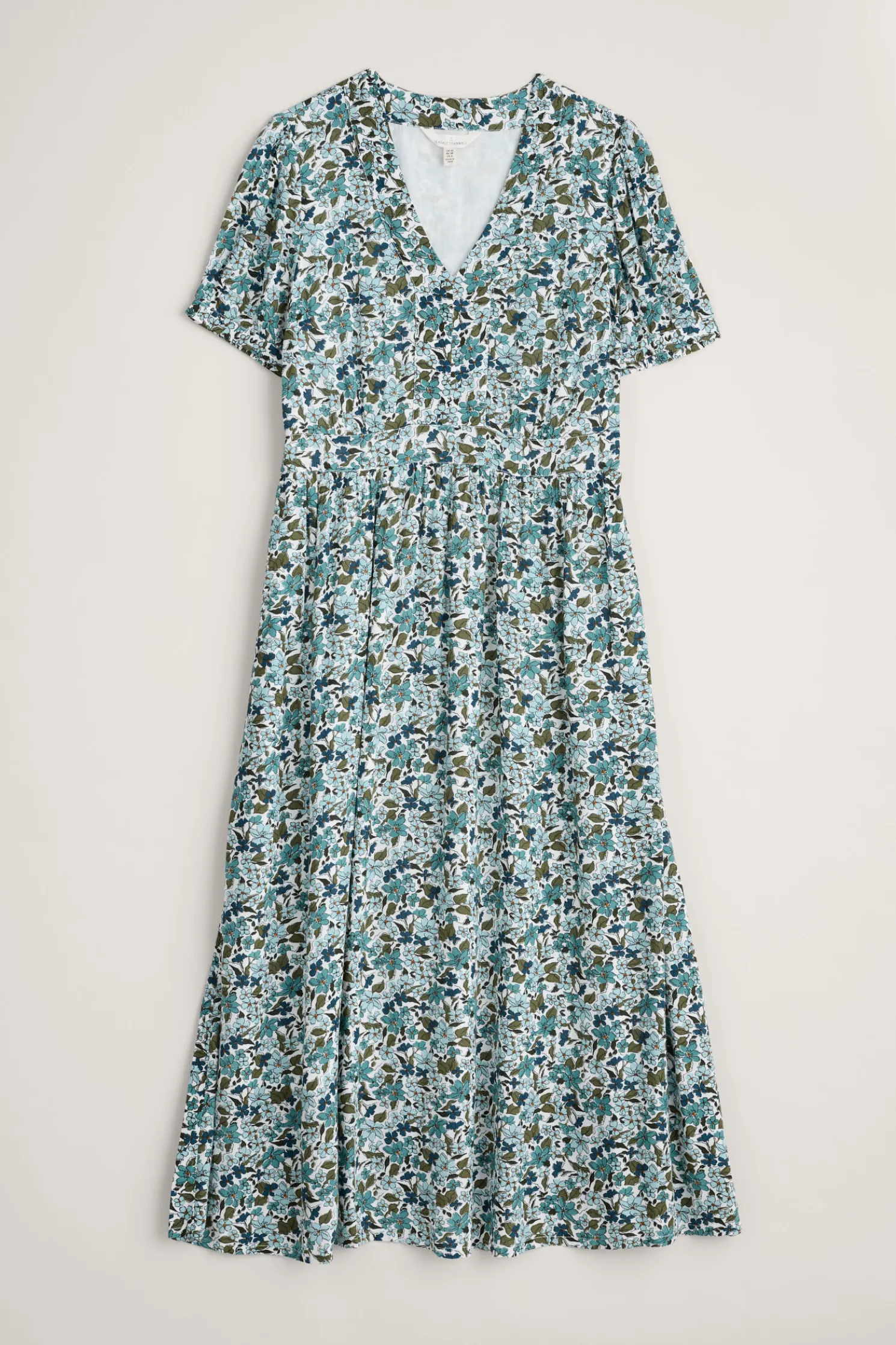 Birch Leaf Midaxi Tea Dress