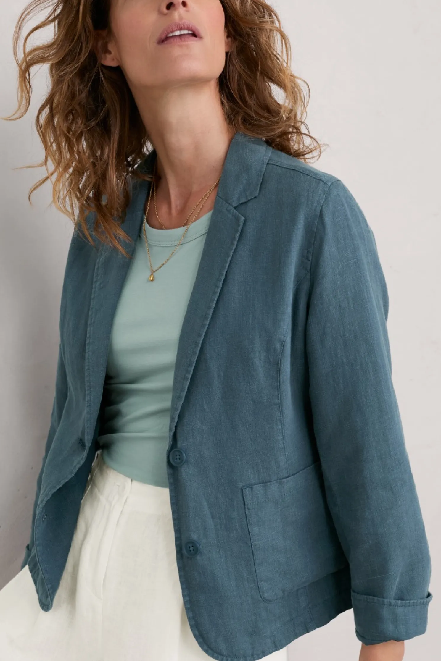 Blinker Linen Blazer