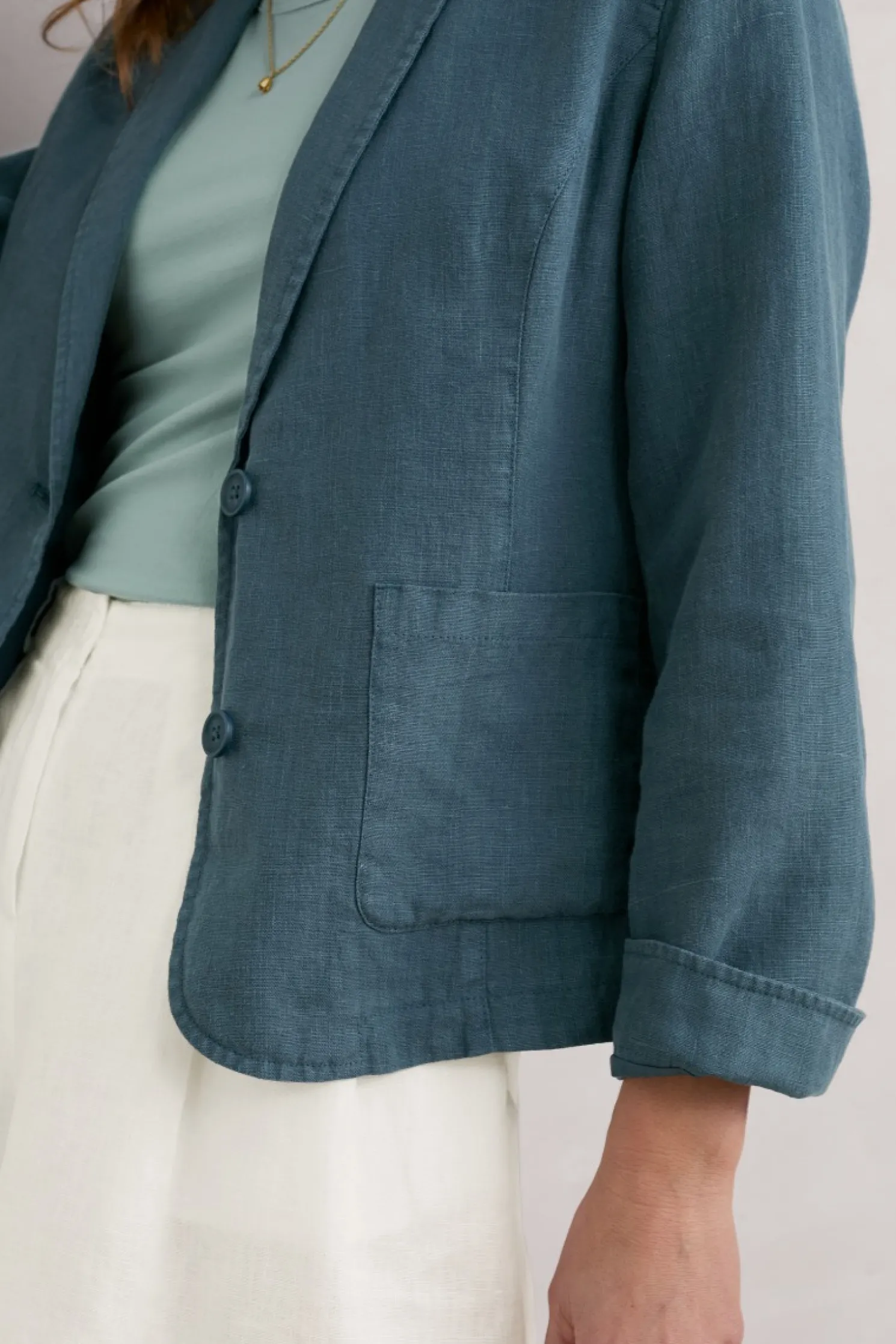 Blinker Linen Blazer