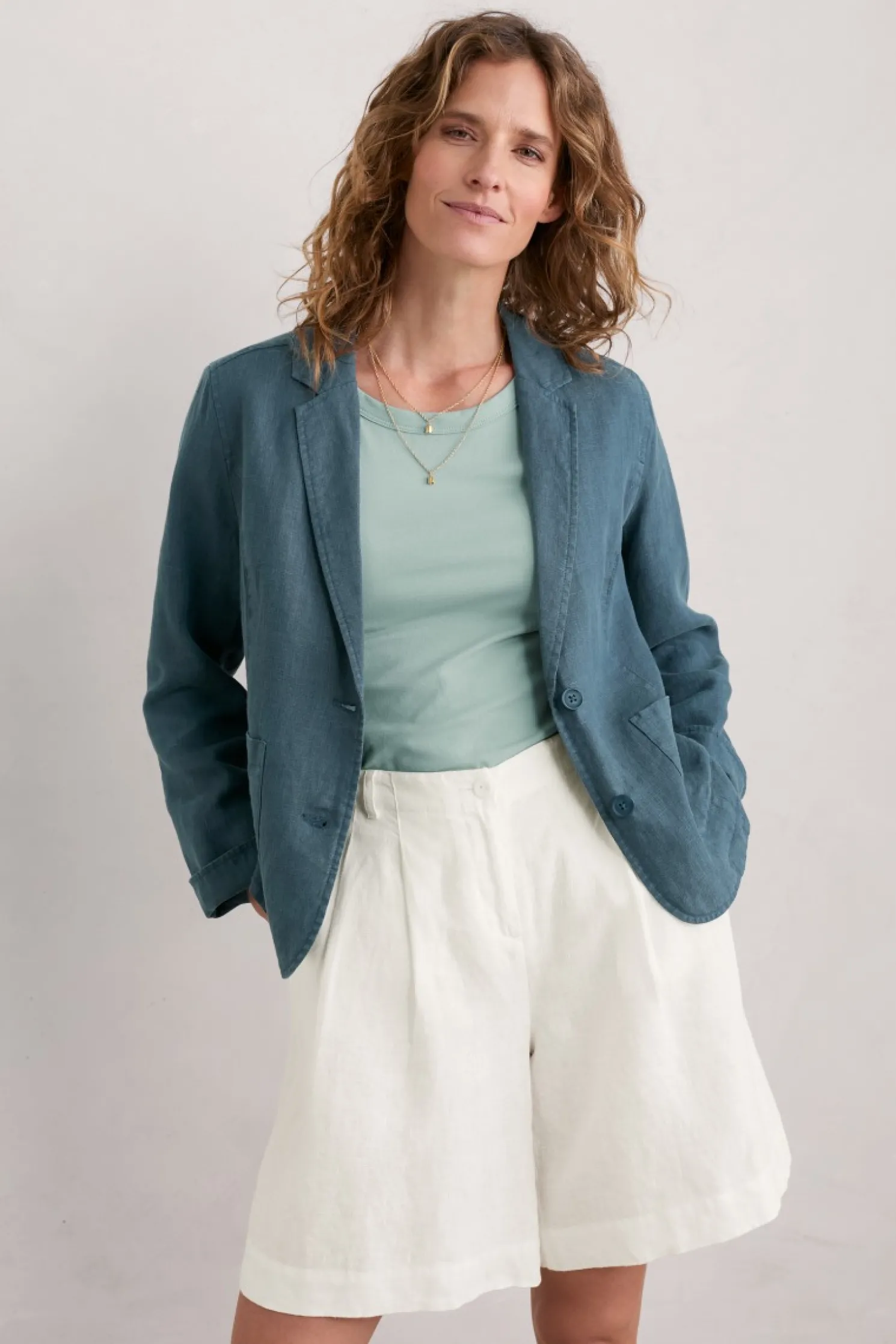 Blinker Linen Blazer