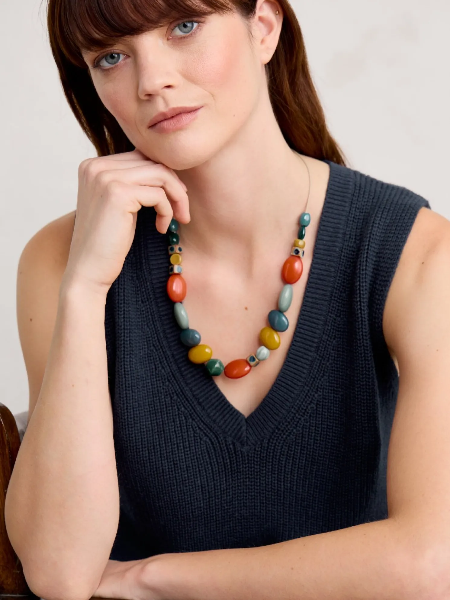 Bodinnar Beaded Necklace