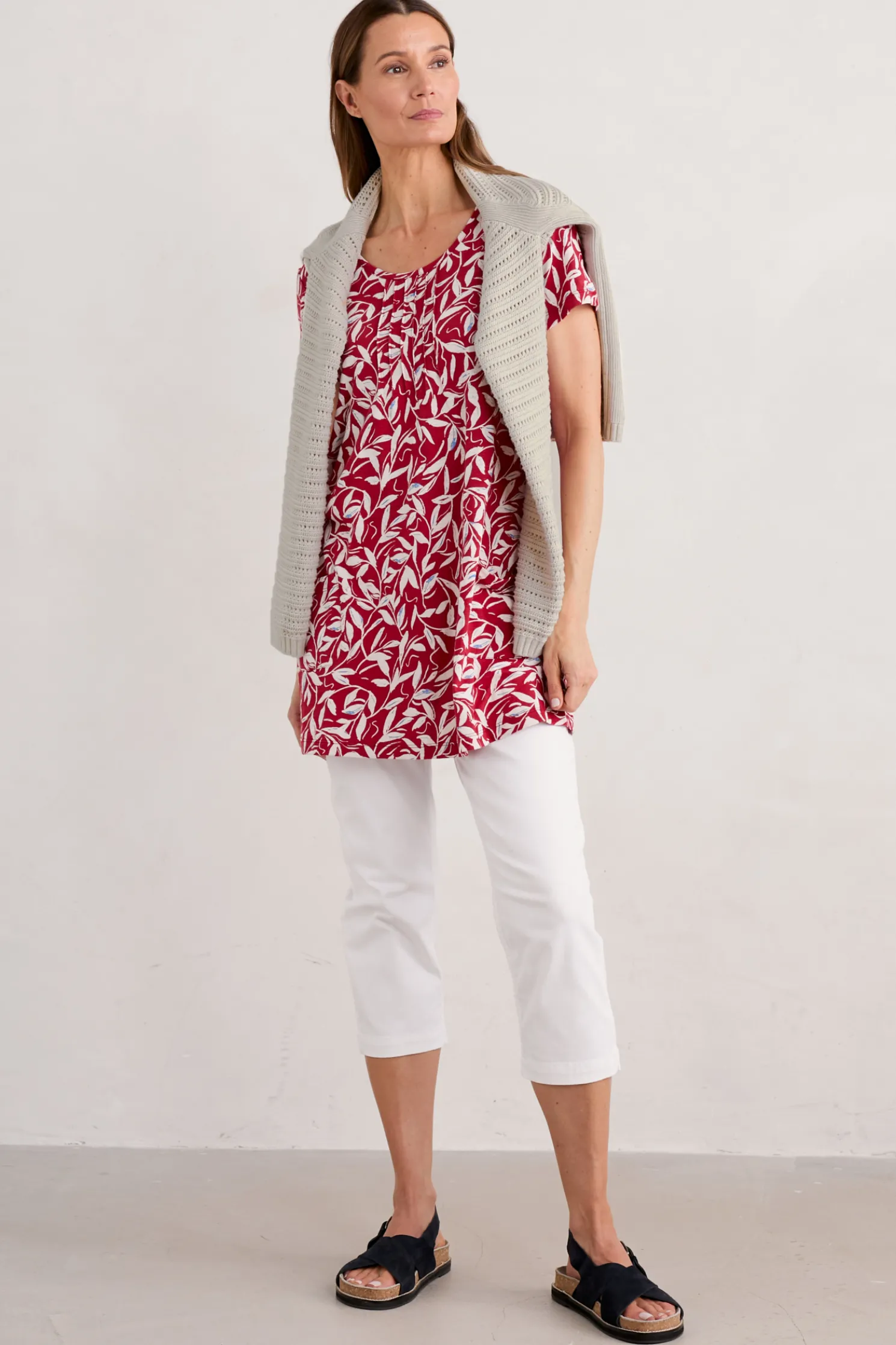 Busy Lizzy Short Sleeve Tunic