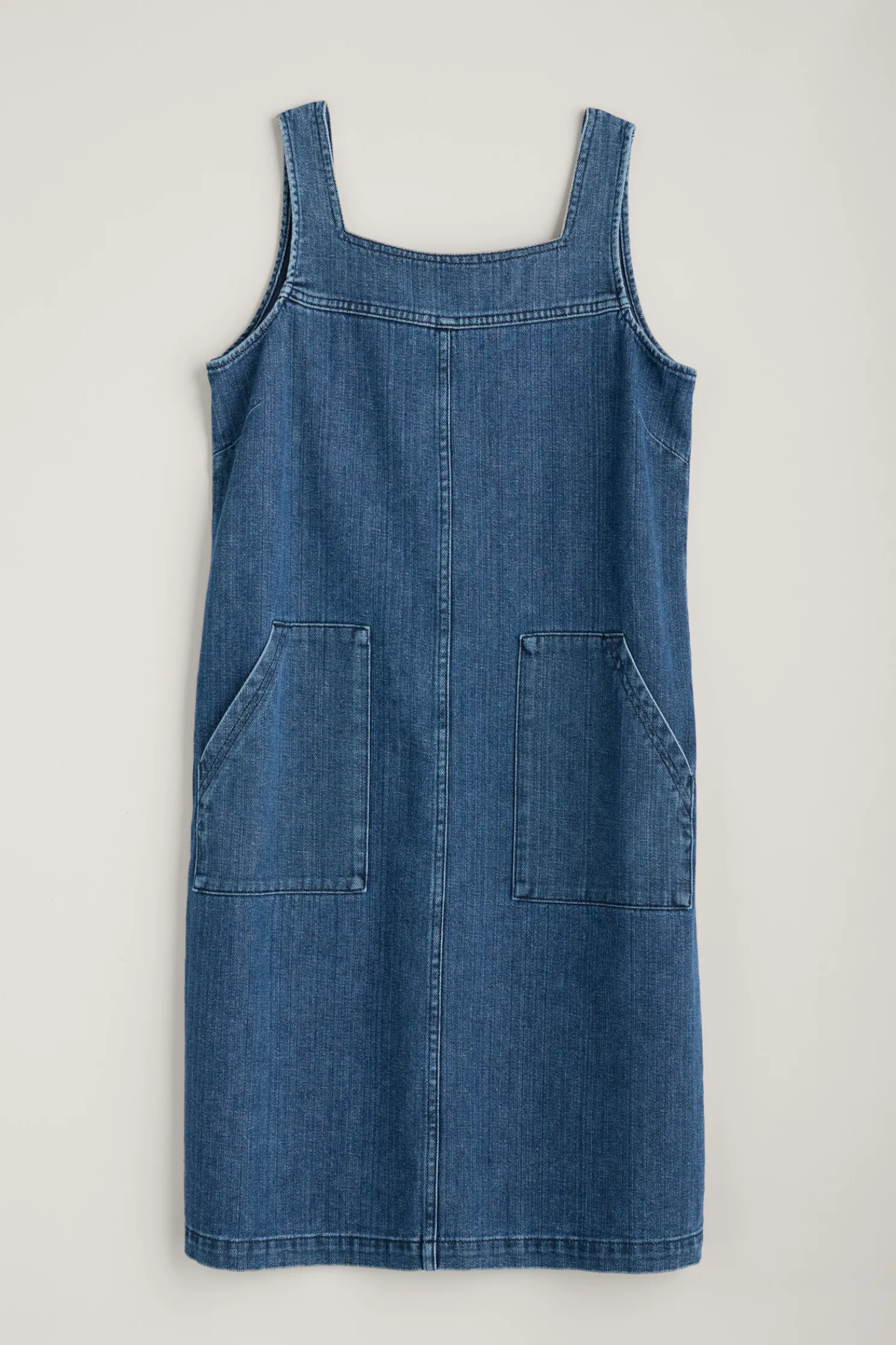 Calican Denim Pinafore Dress