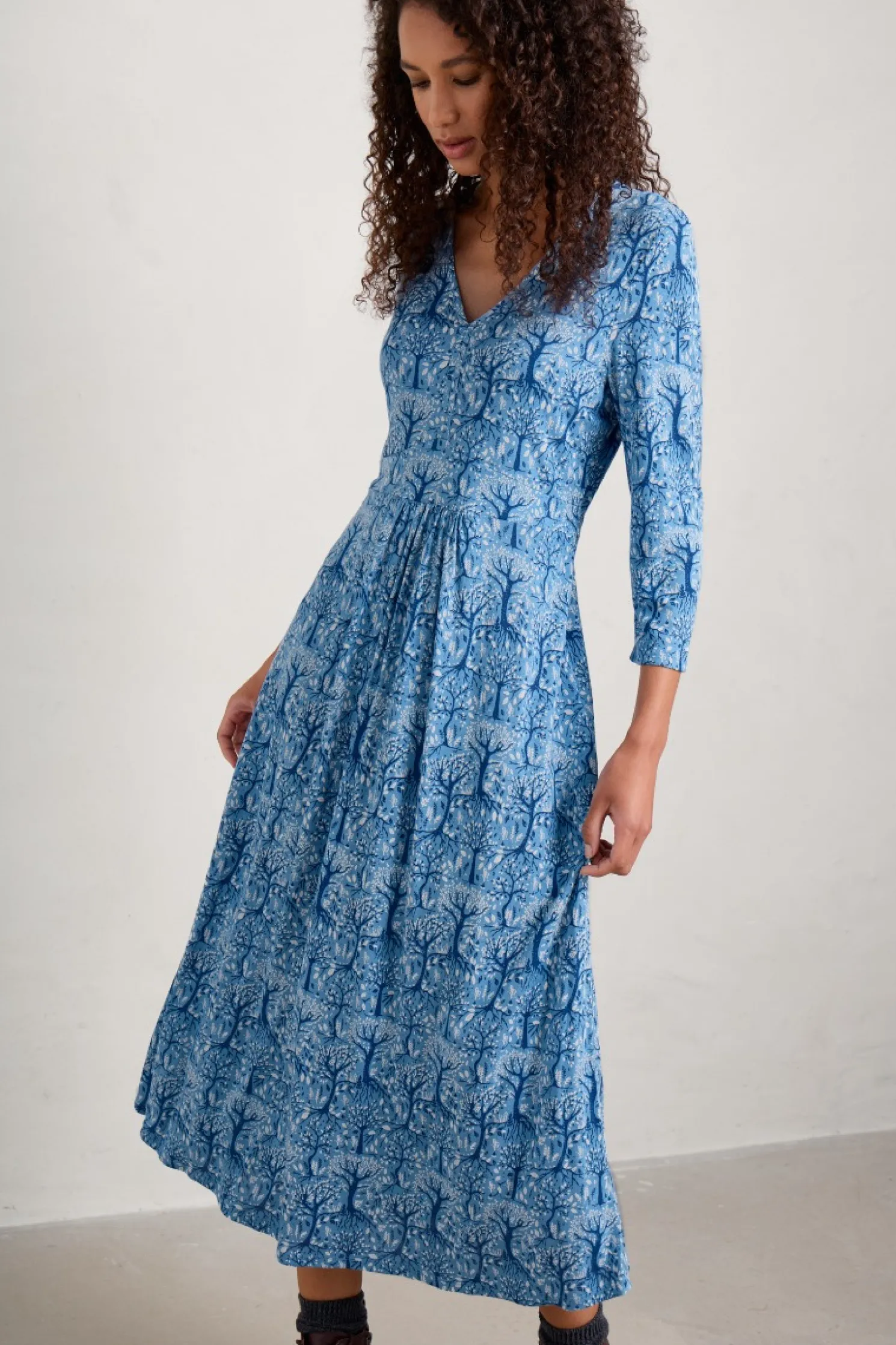 Carwynnen Three Quarter Sleeve Dress