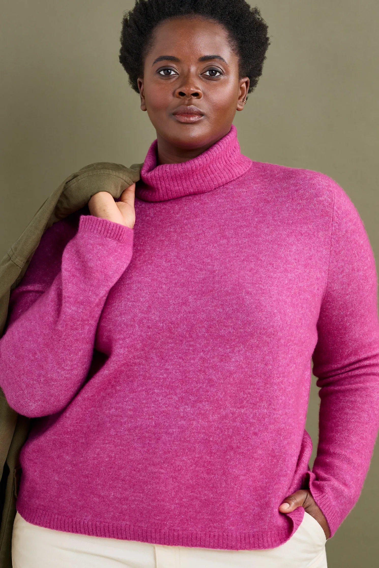 Cloud Chasing Roll Neck Jumper