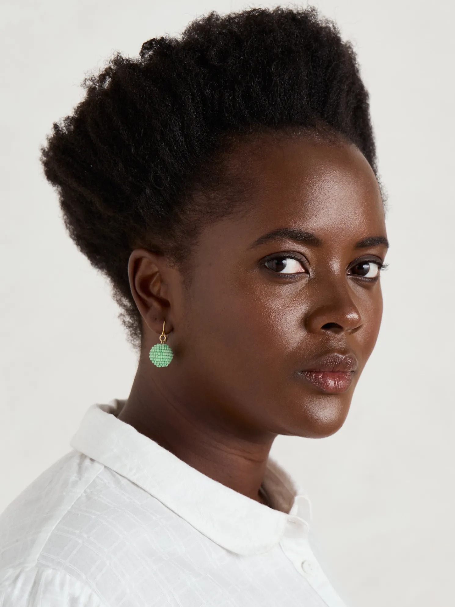 Condurrow Beaded Drop Earrings