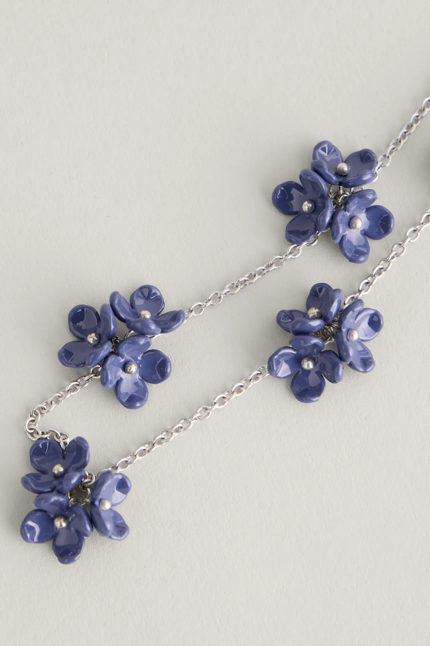 Corsage Flower Chain Necklace