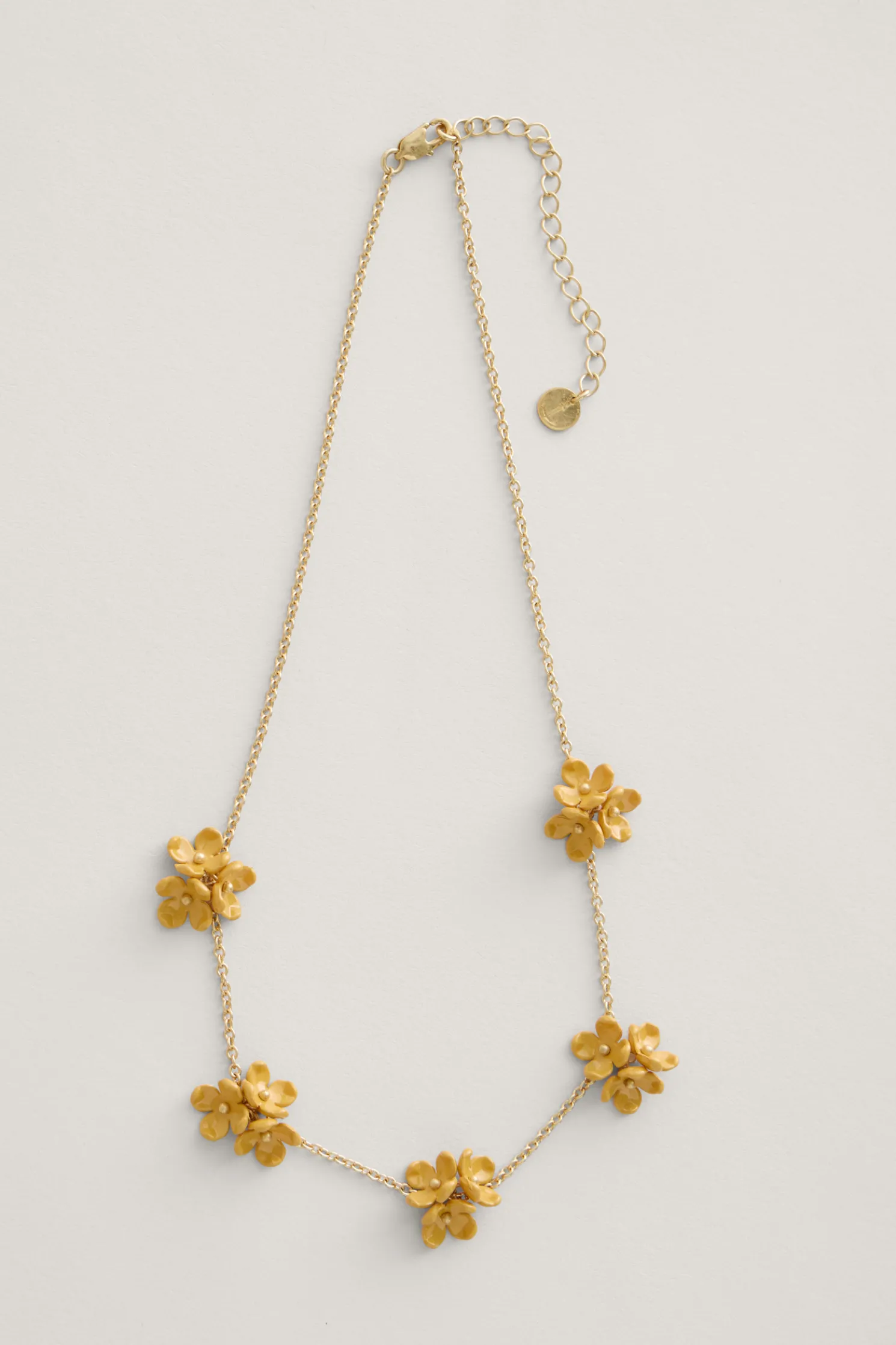 Corsage Flower Chain Necklace