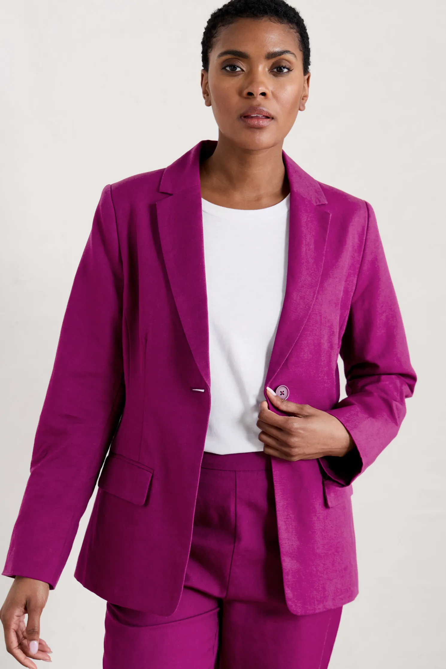 Erica Linen Blend Blazer