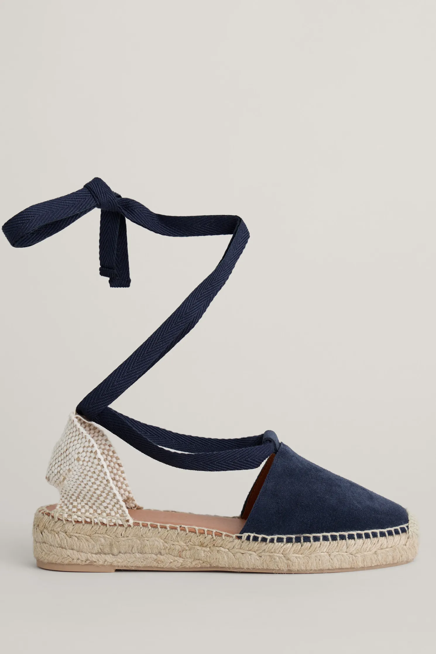 Fern Path Suede Wedge Espadrilles