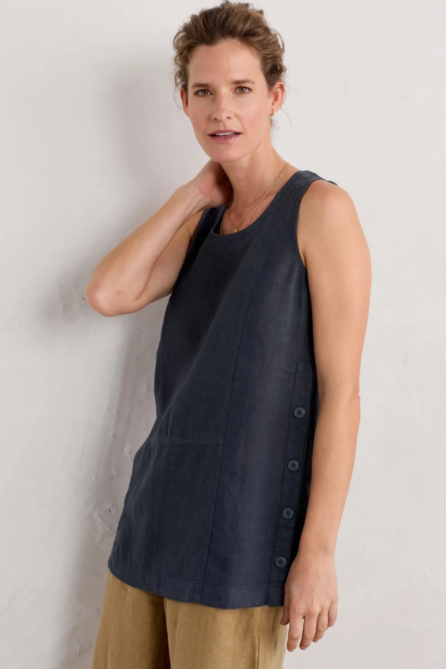 Foredune Linen Vest