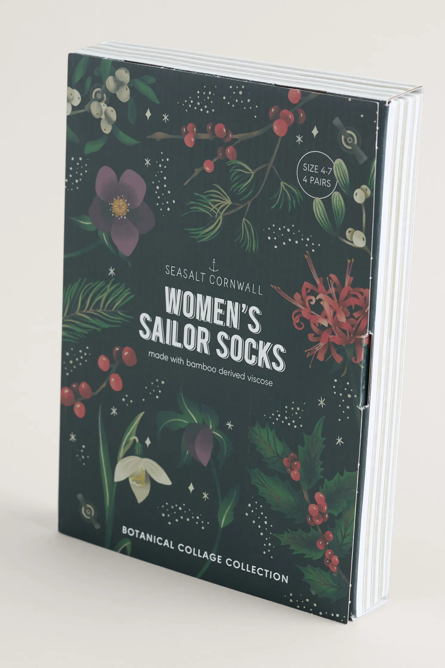 Gift Box Of 4 Women's Sailor Socks