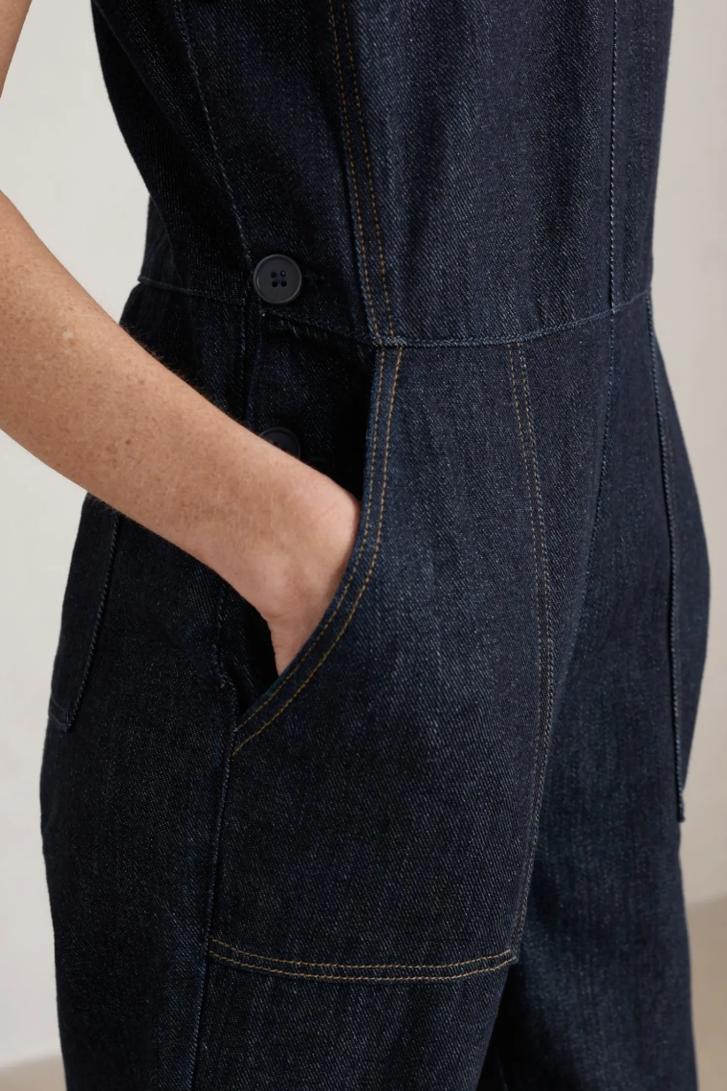 Gilley Denim Dungarees