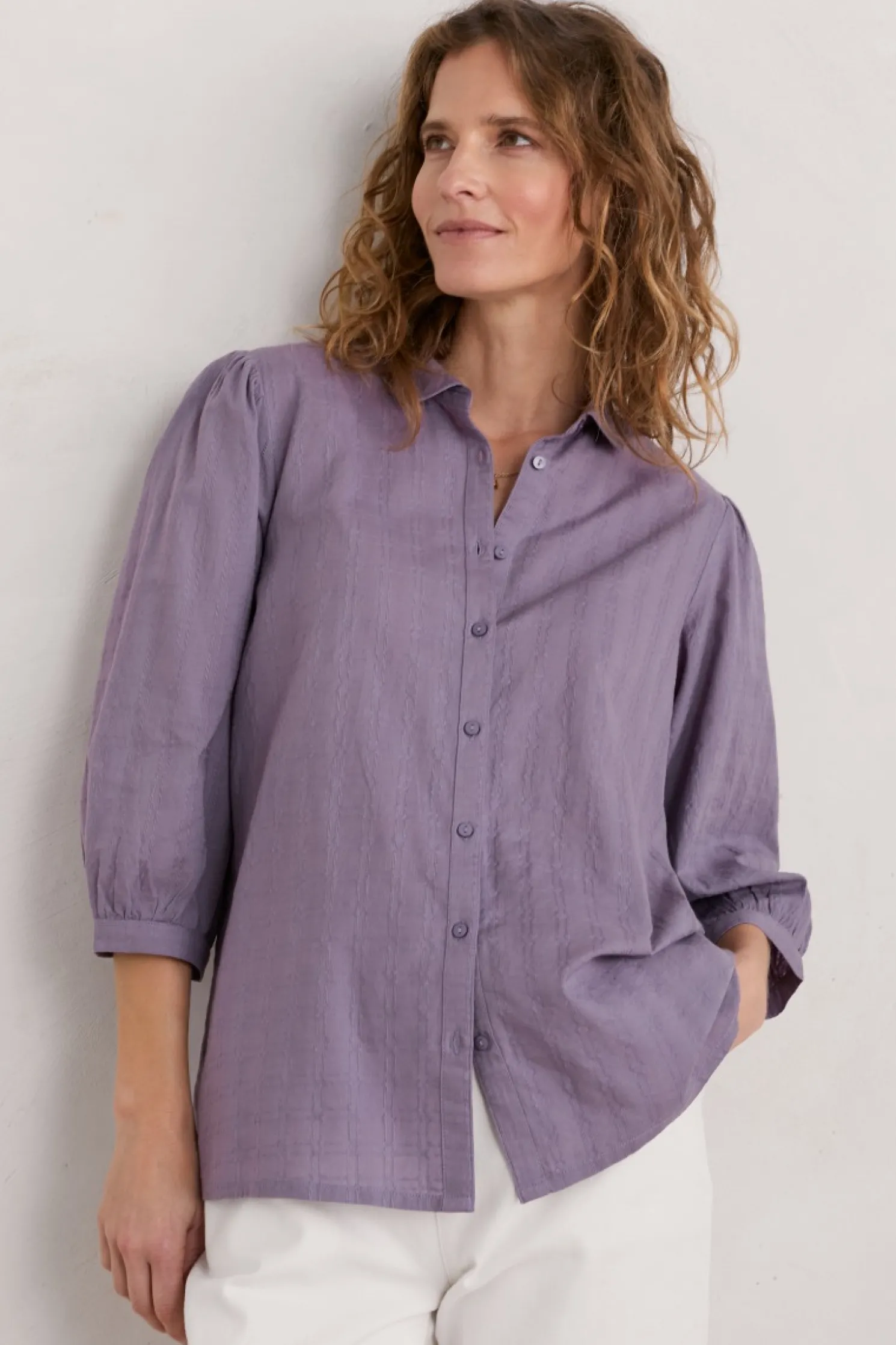 Hope Cottage Organic Cotton Check Blouse