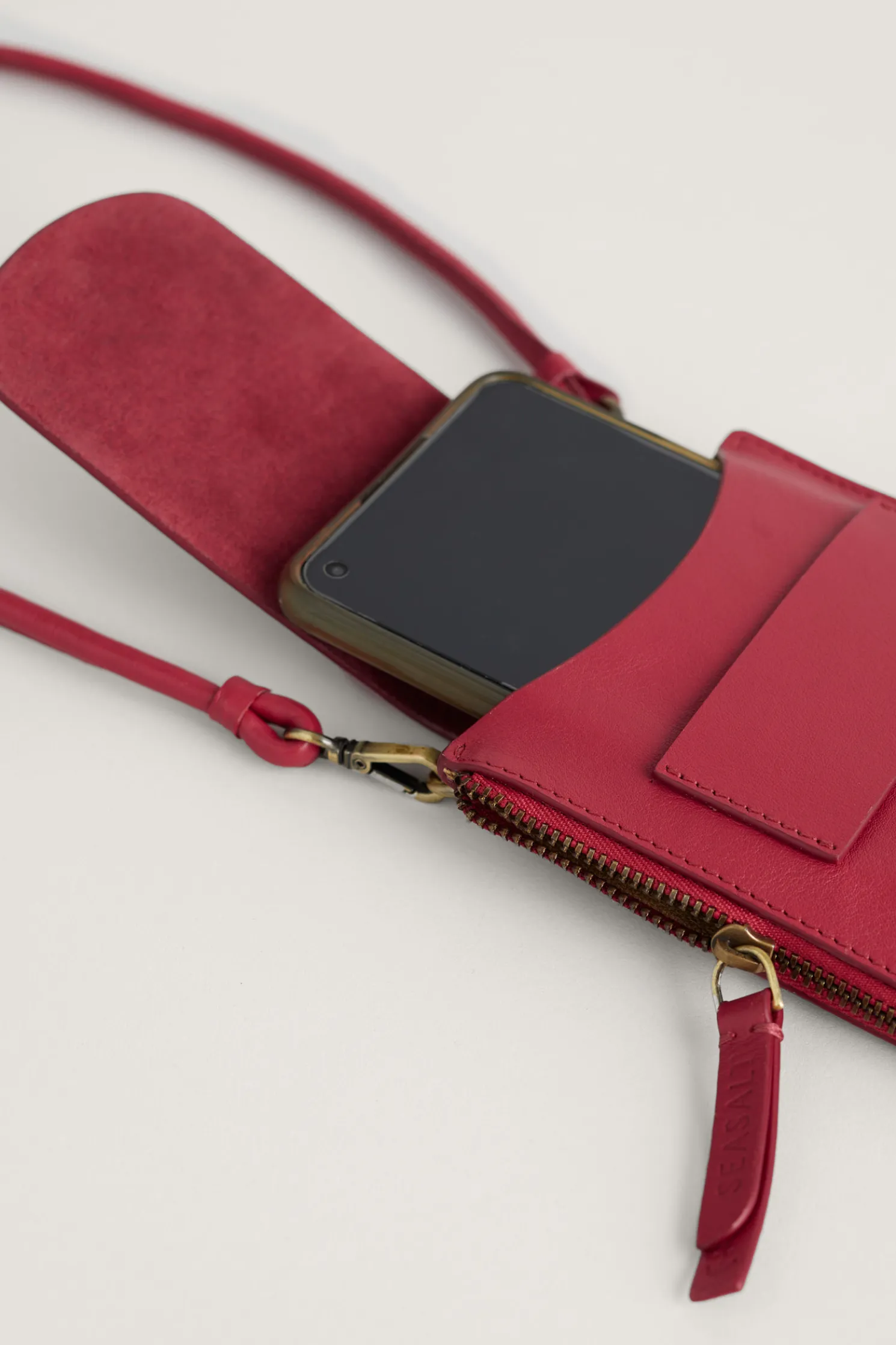 Kelsey Leather Phone Wallet