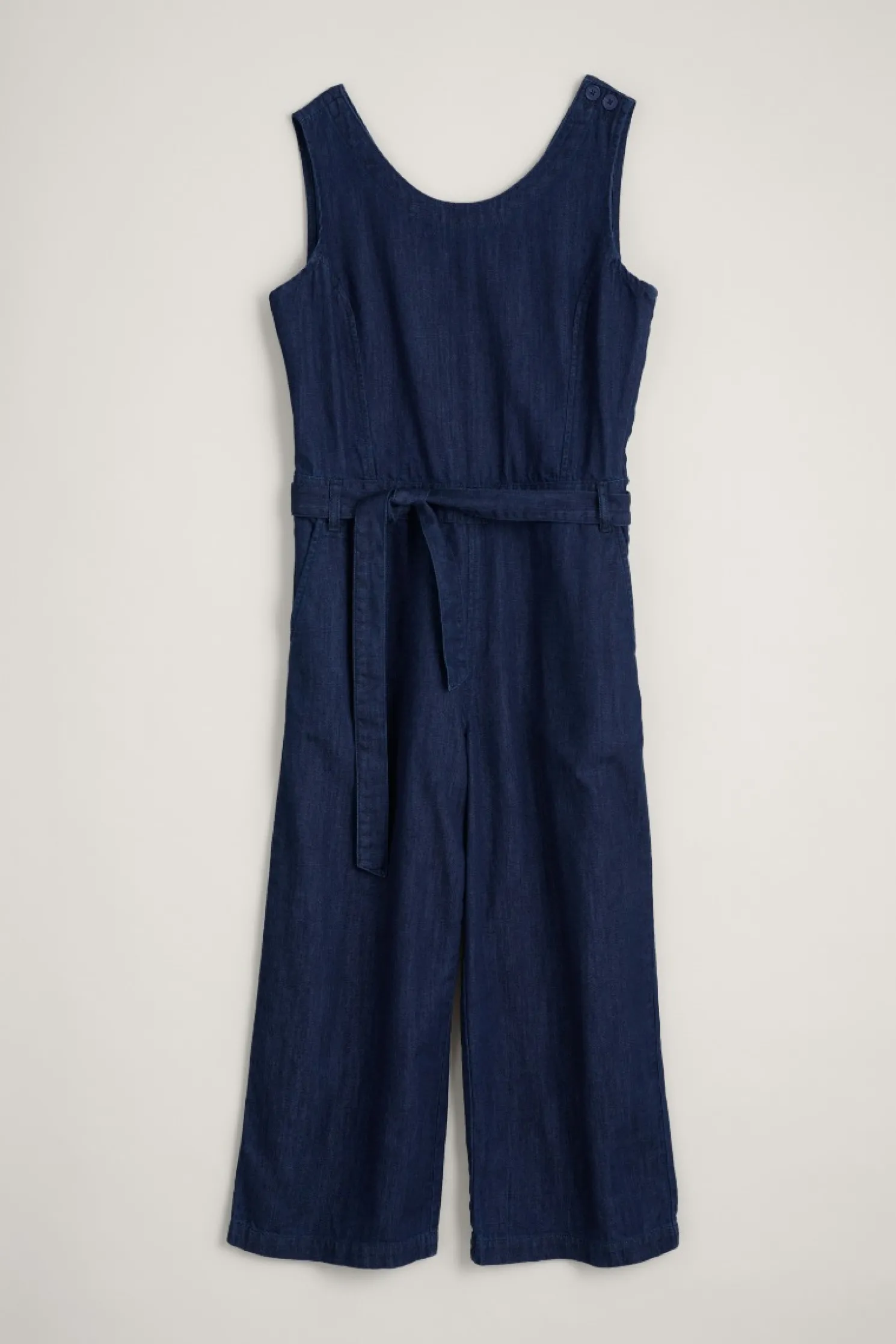 Kenethel Sleeveless Wide Leg Jumpsuit