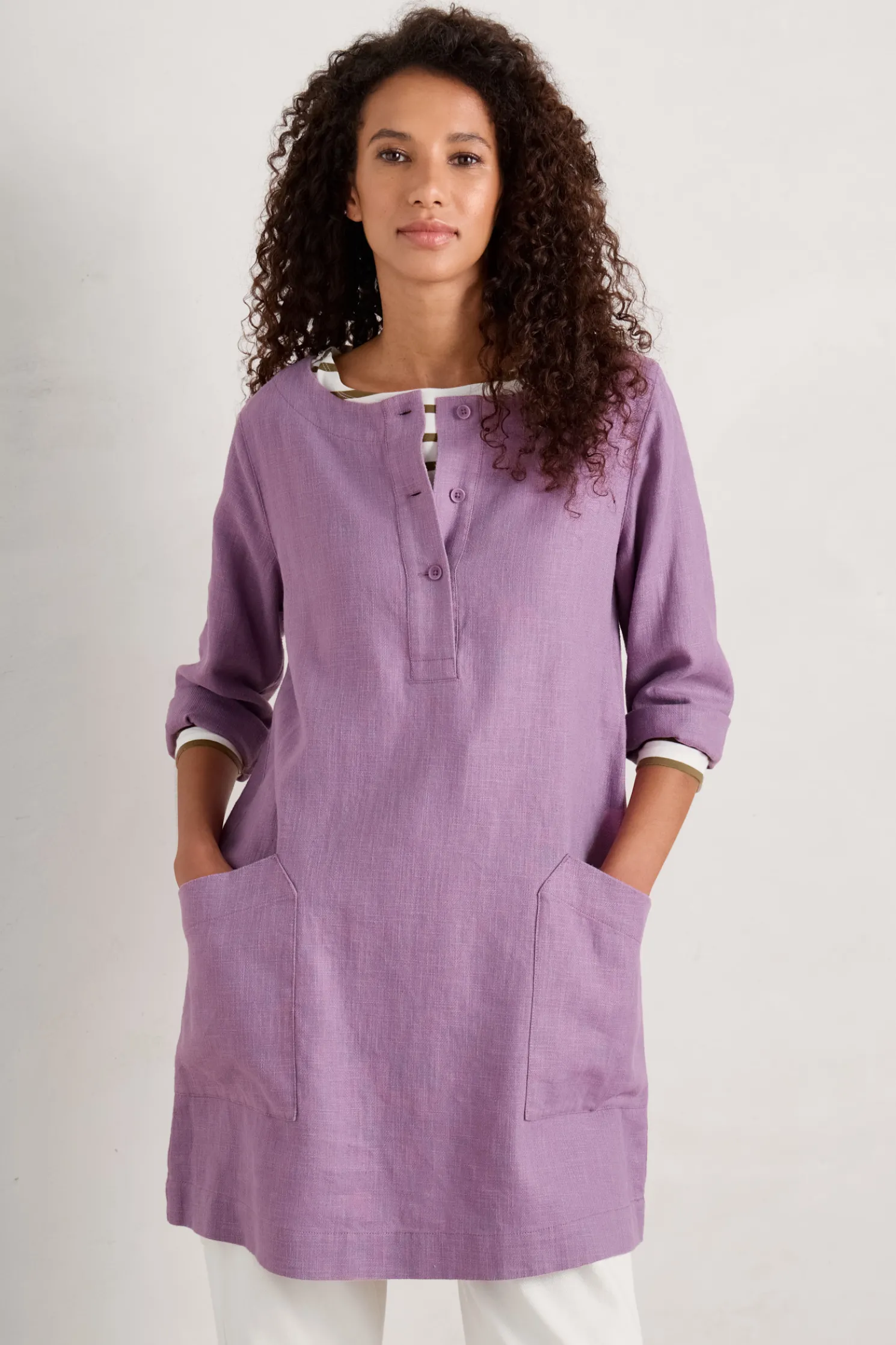 Lighthouse Rock 3/4 Sleeve Tunic