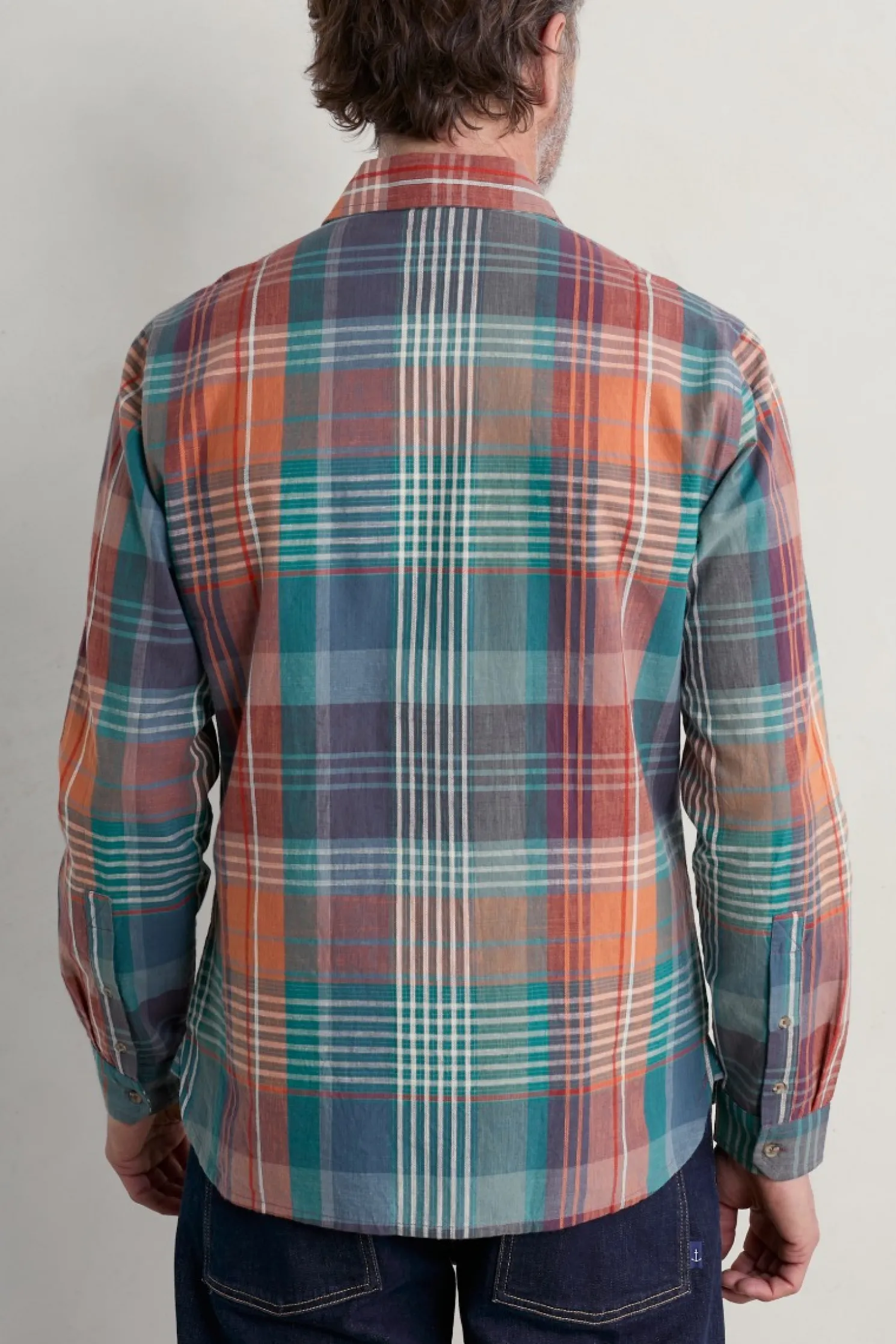 Men's Banyan Checked Cotton Shirt