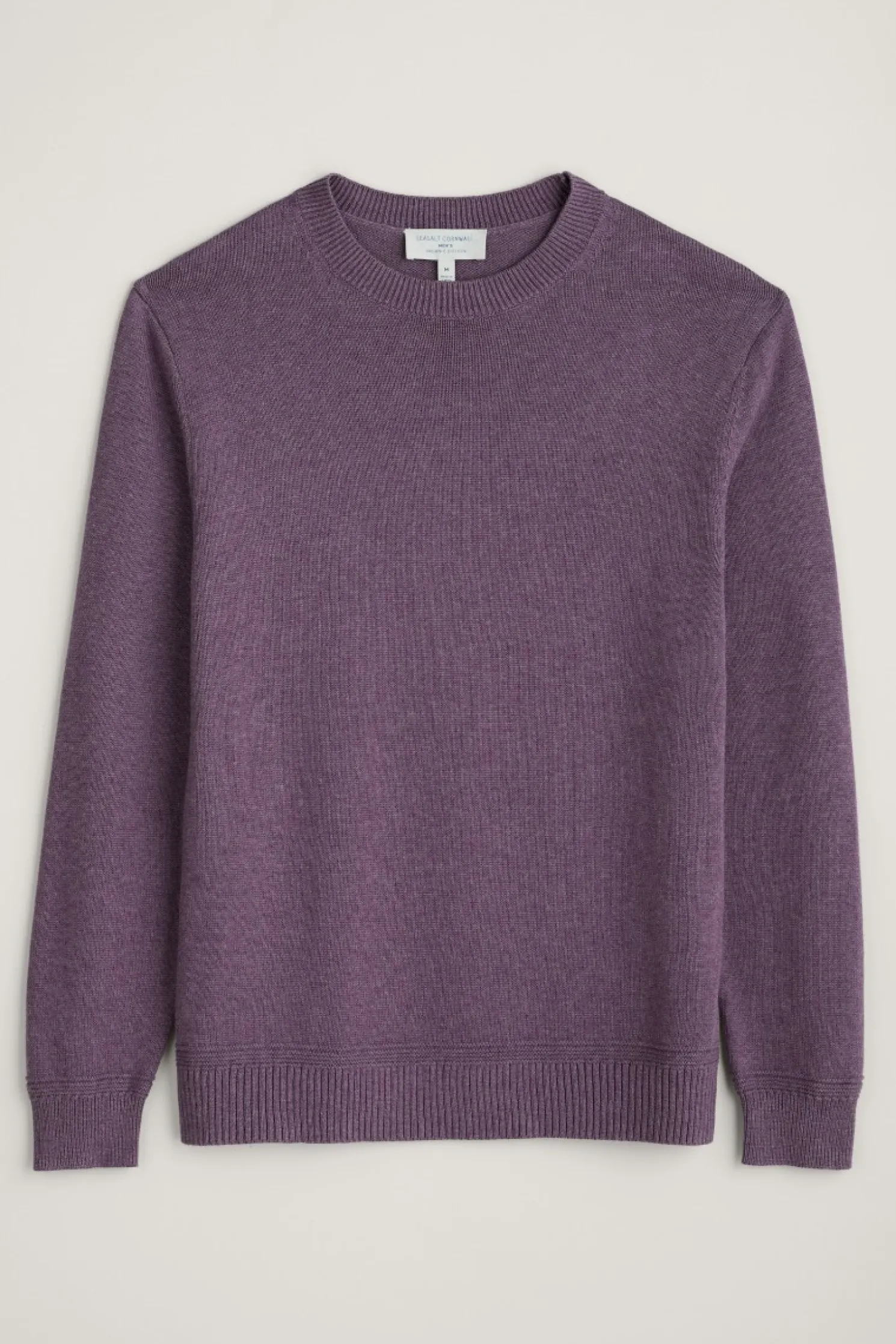 Men's Moorstone Knitted Organic Cotton Jumper