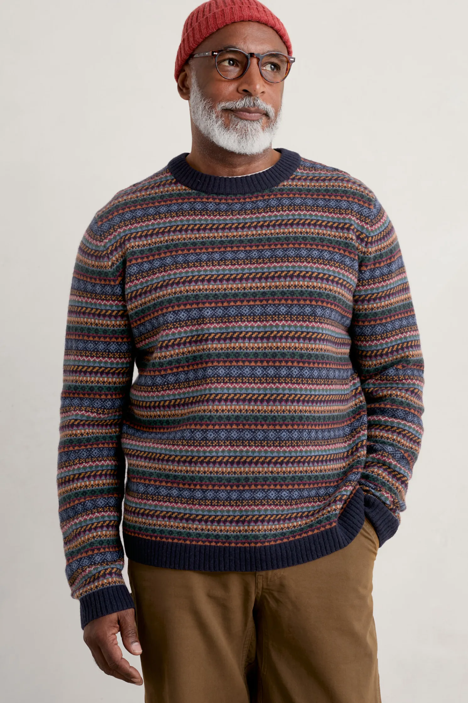 Men's Polventon Fair Isle Jumper