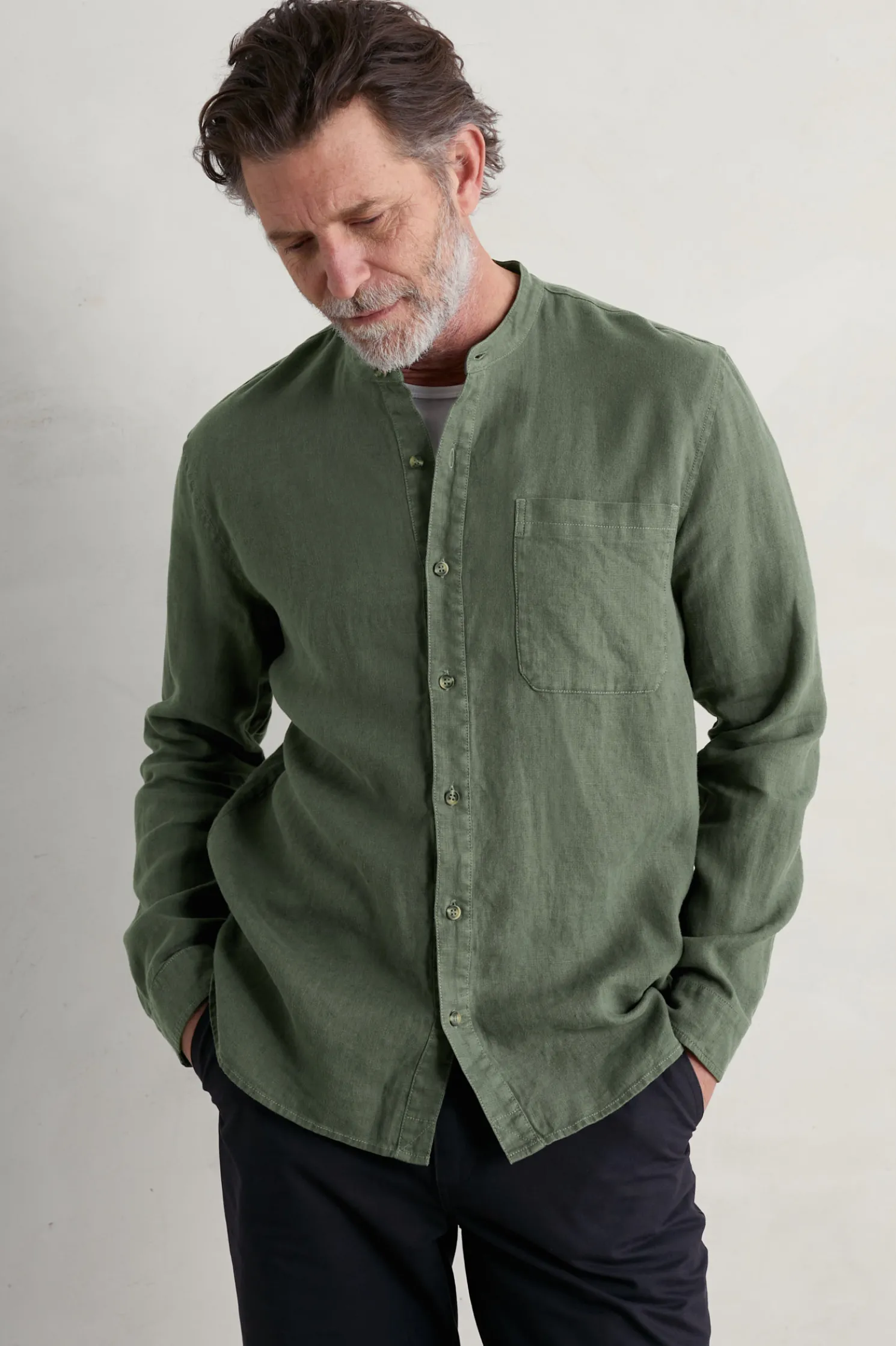 Men's Porlock Linen Shirt