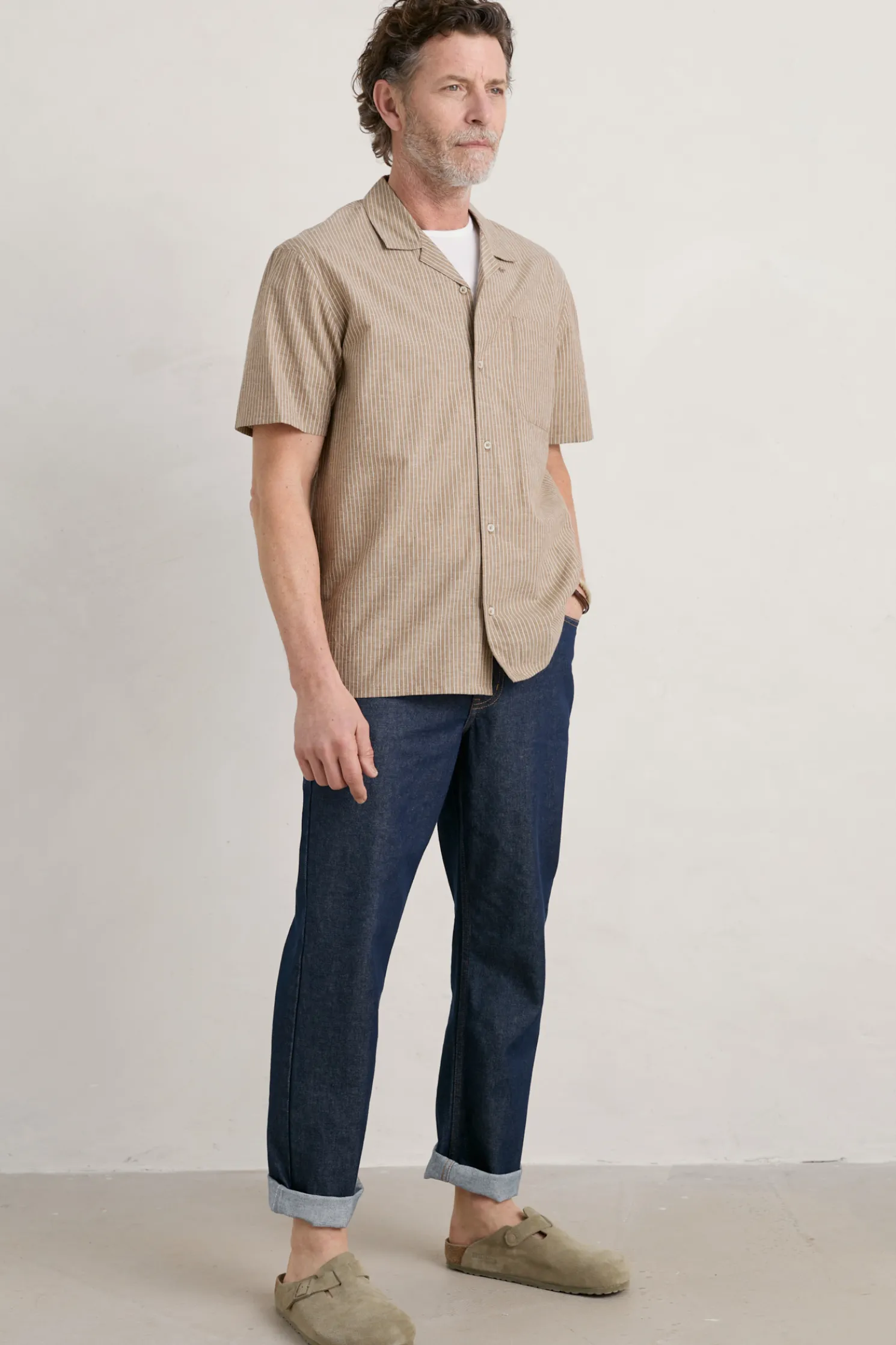 Men's Steersman Organic Cotton Straight Leg Jeans