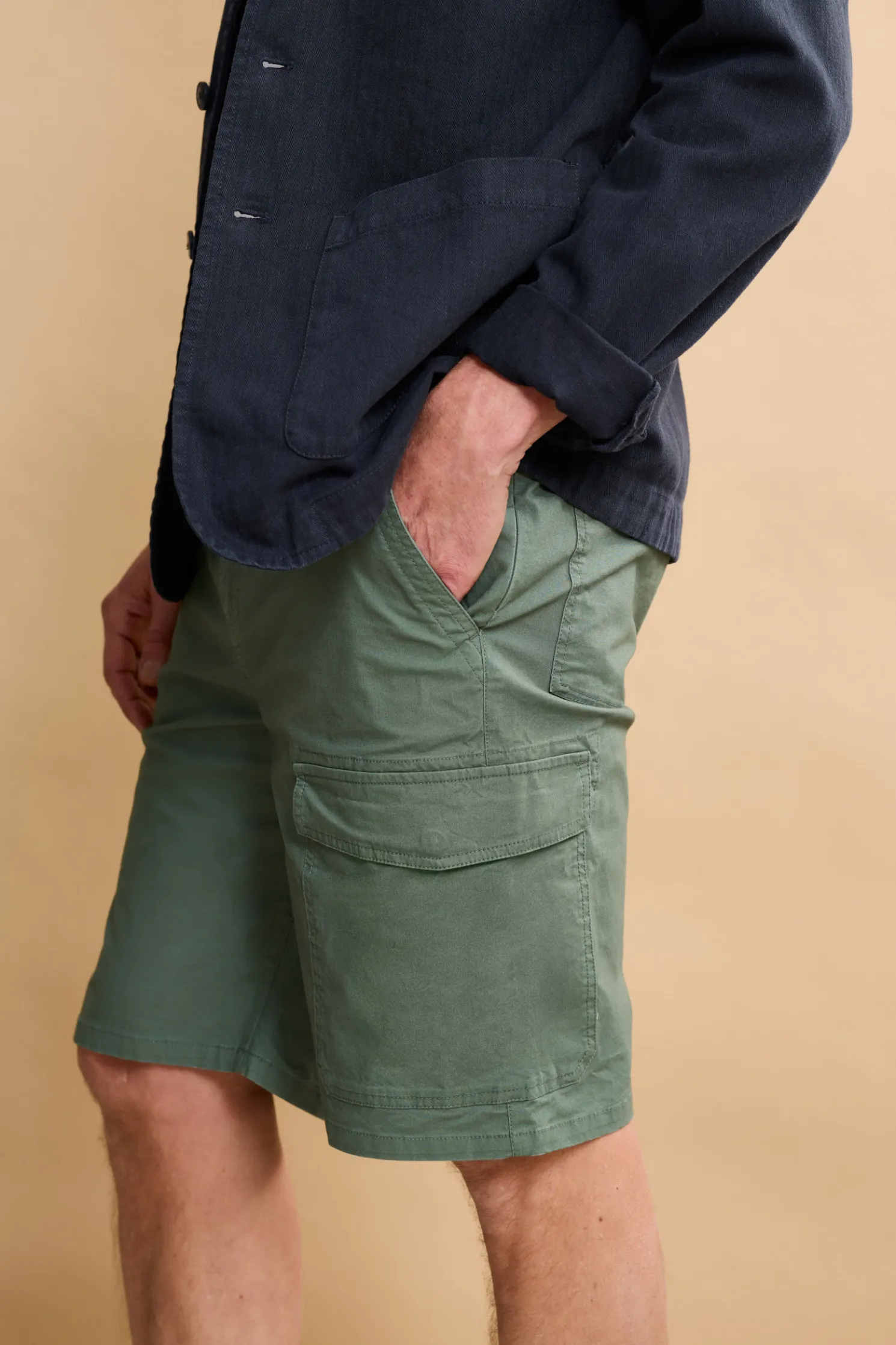 Men's Tillerman Organic Cotton Cargo Shorts
