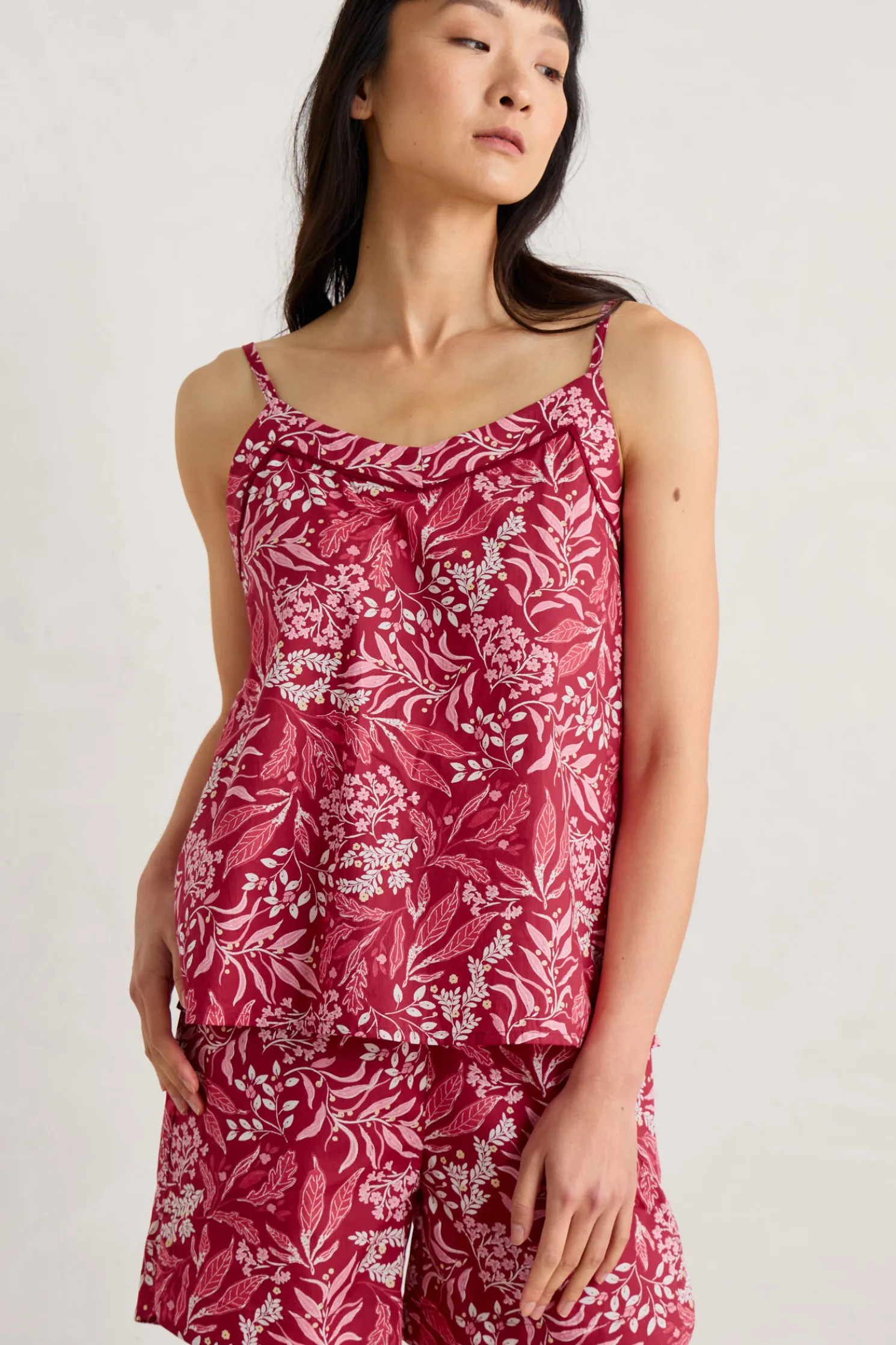 Moonflower Vest Top Pyjama Set