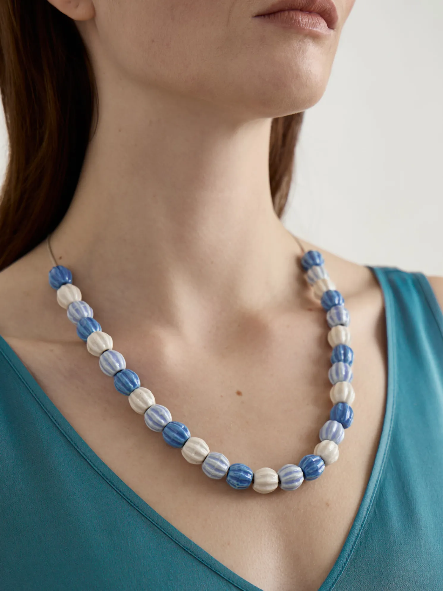 Moorland Haze Bead Necklace