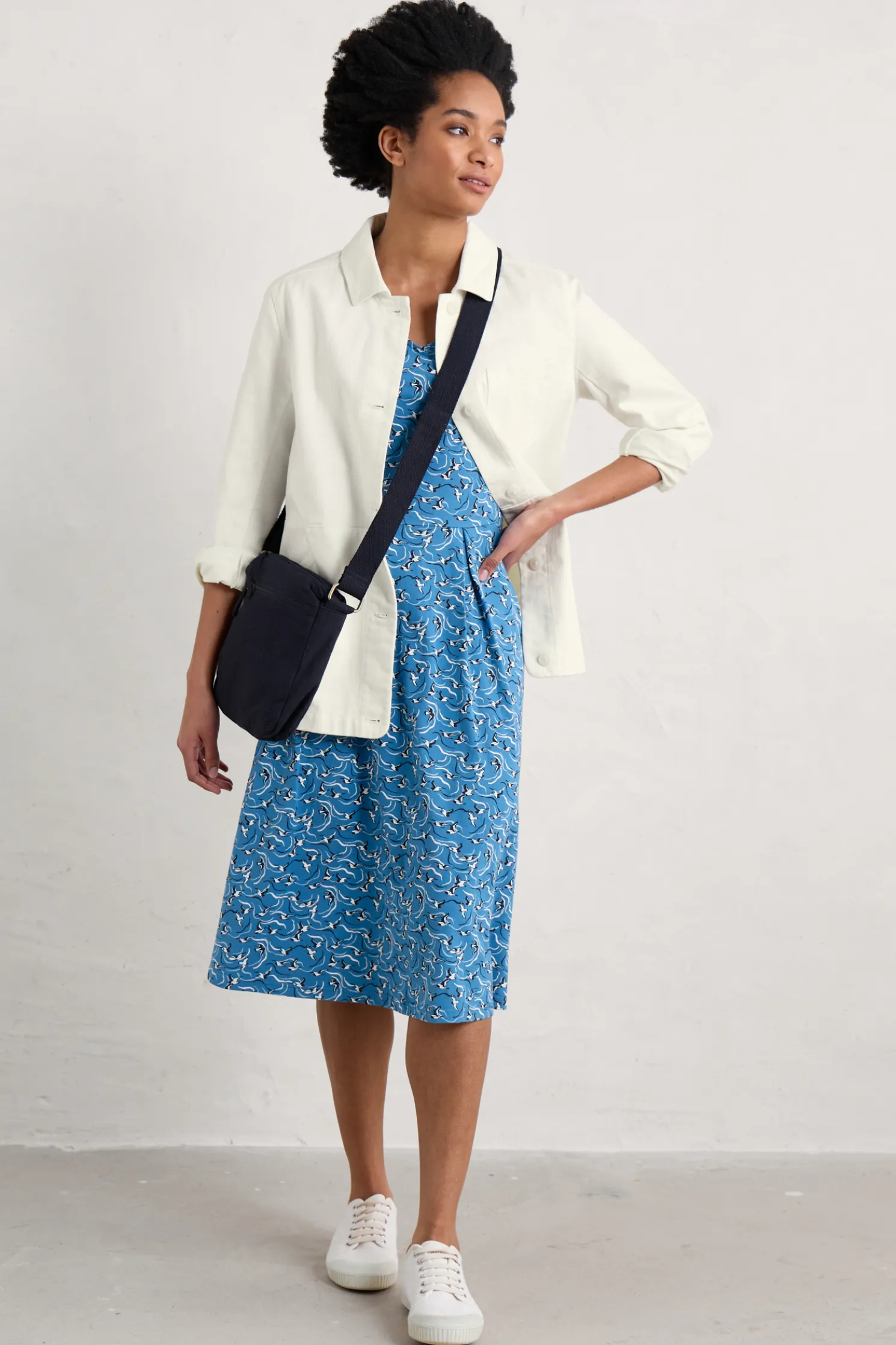 Pier View Jersey Dress