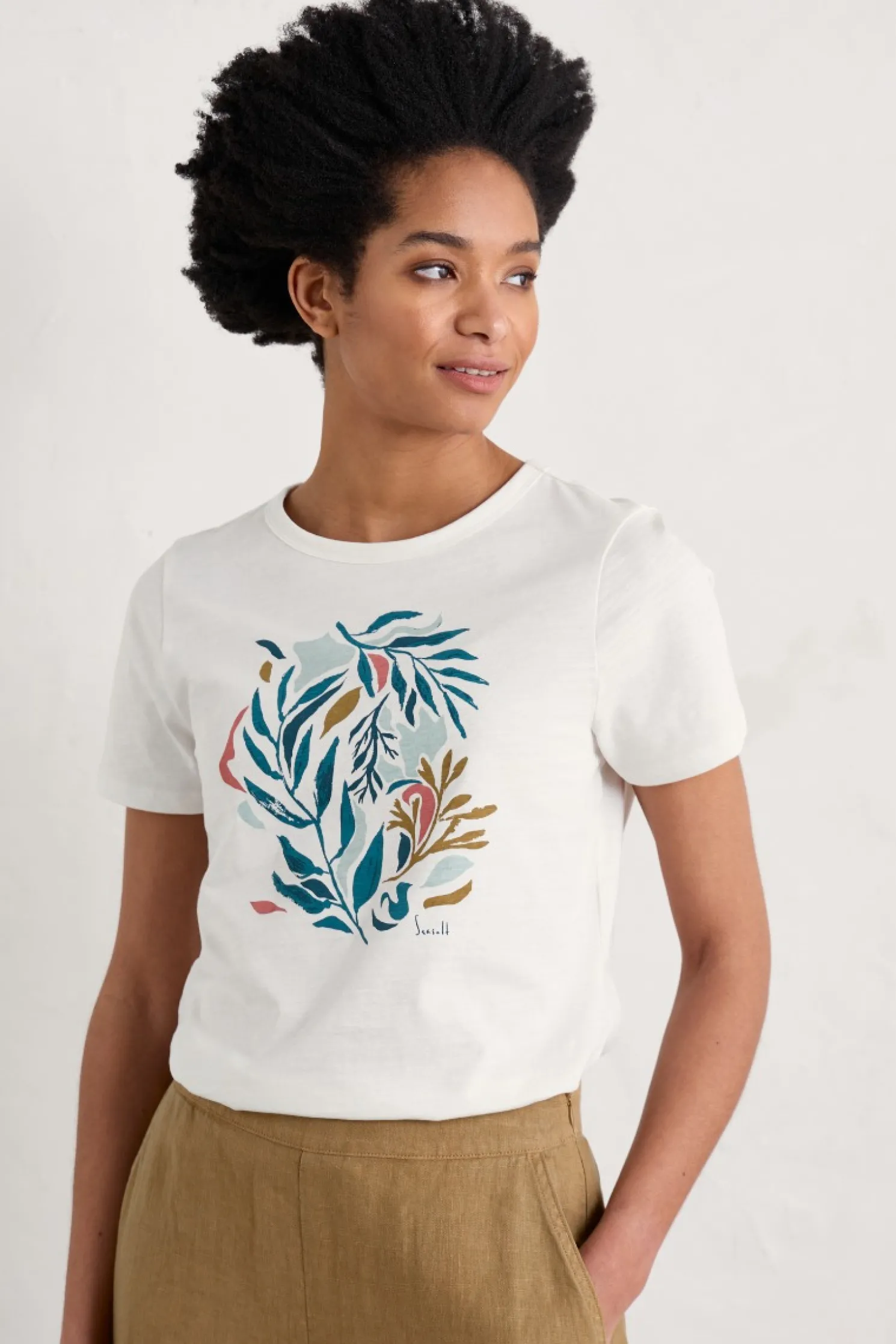 Printing Ink Organic Cotton T-Shirt