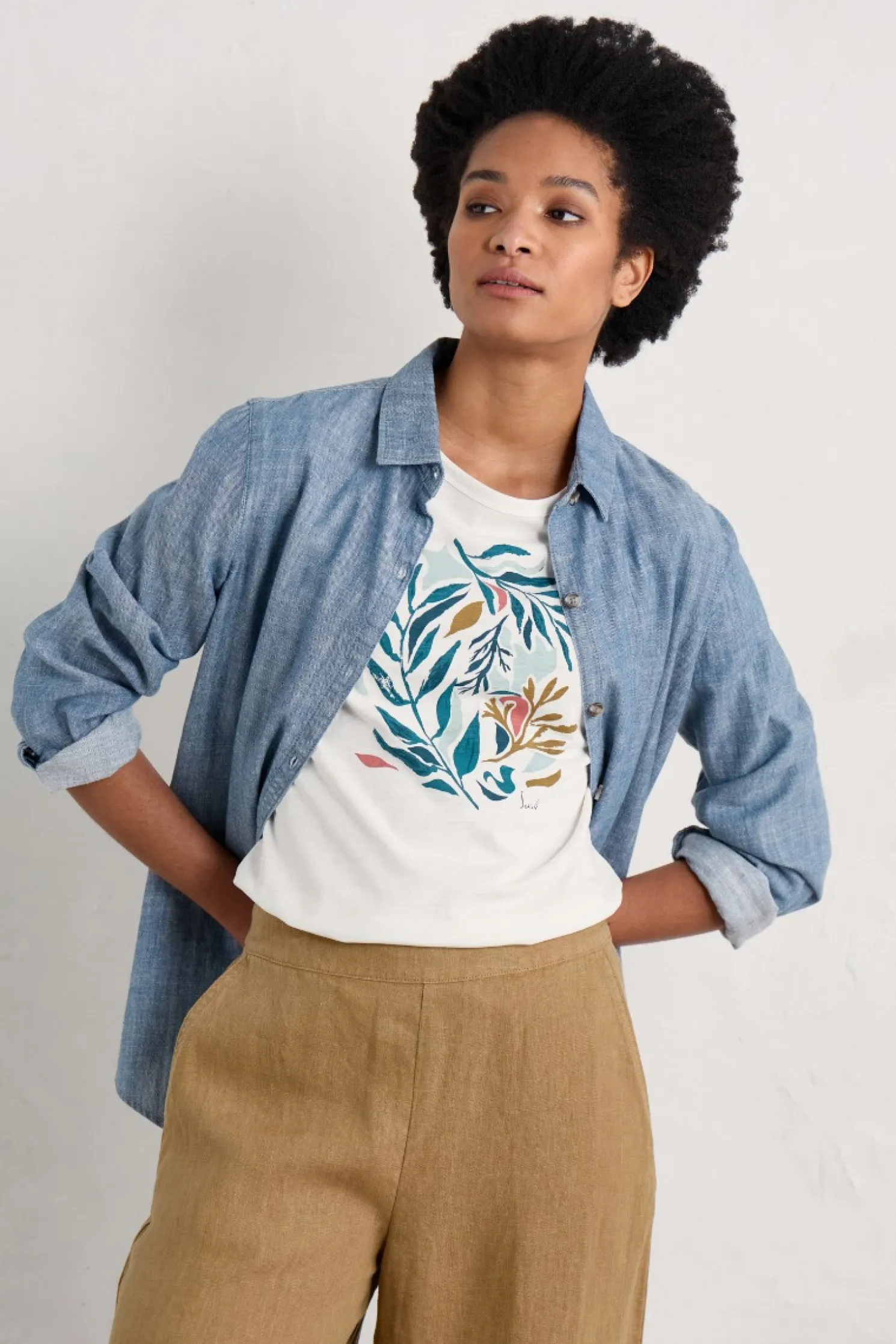 Printing Ink Organic Cotton T-Shirt