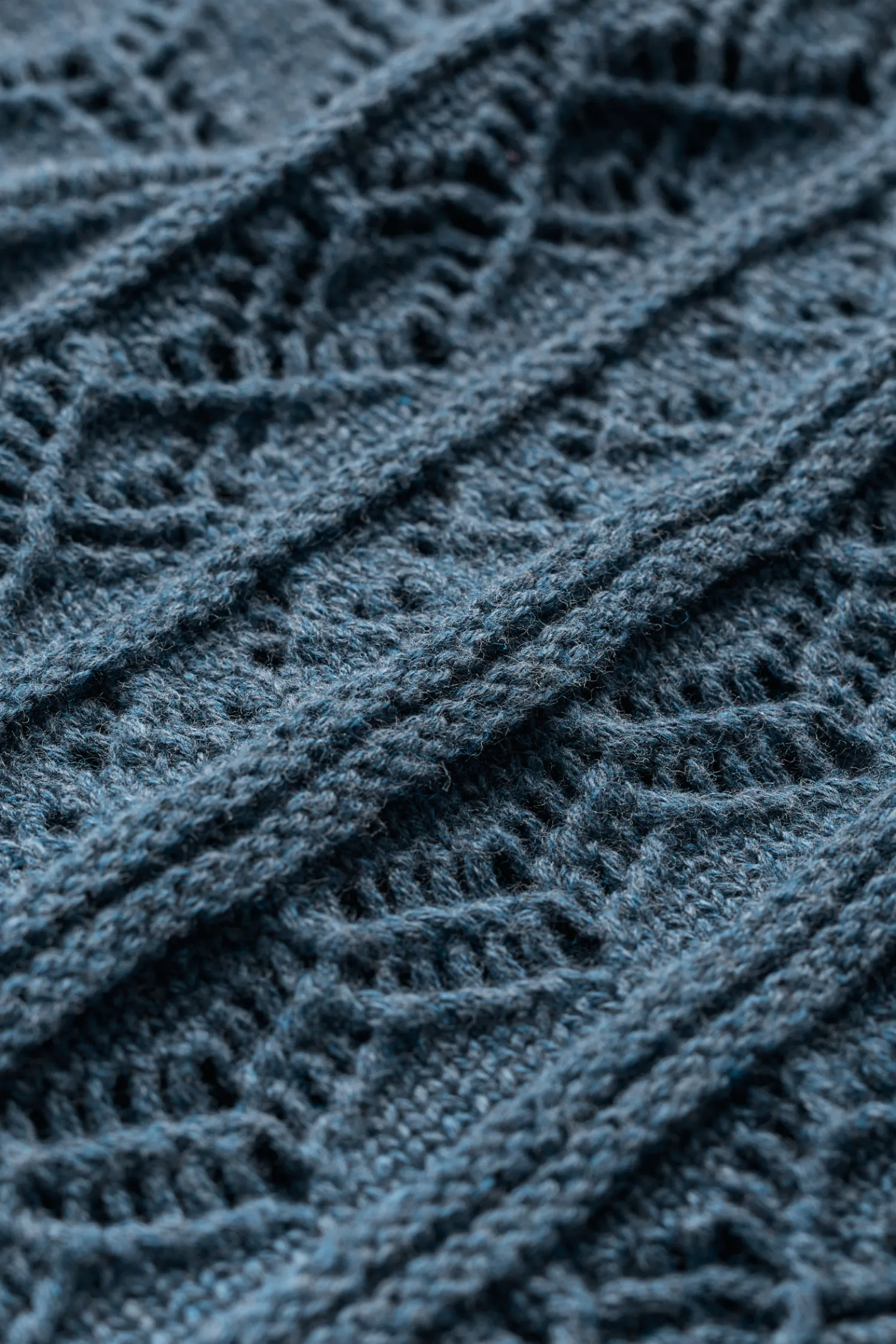 River Cross Pointelle Knit Top