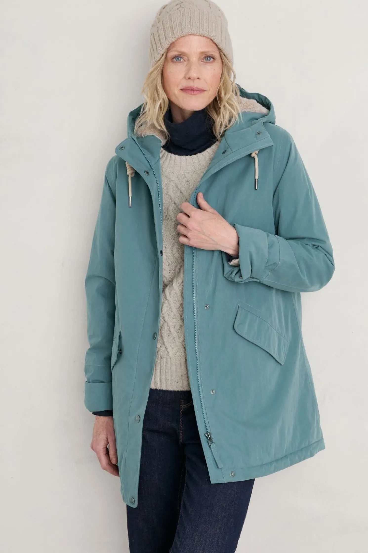 River Sea Waterproof Coat