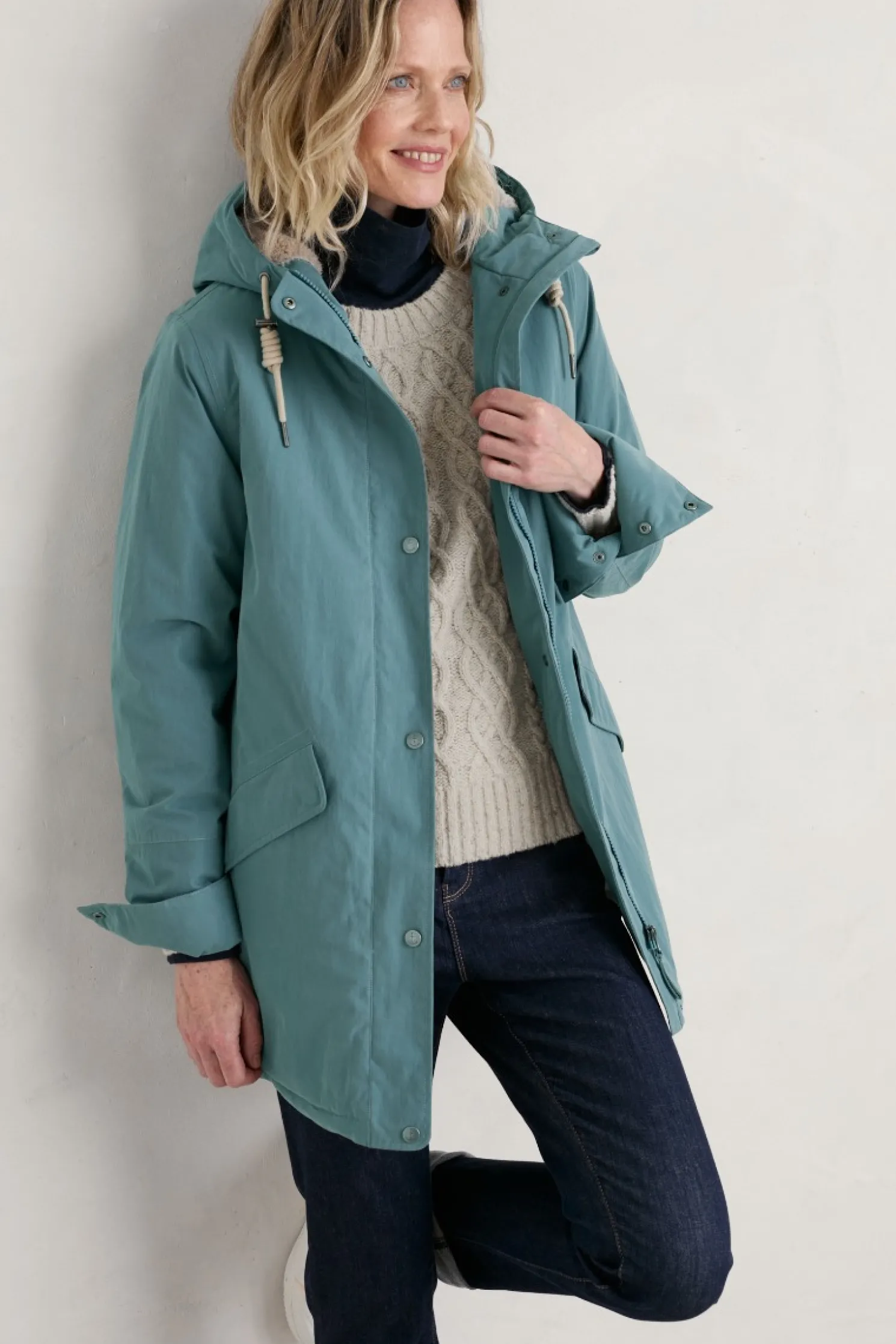 River Sea Waterproof Coat