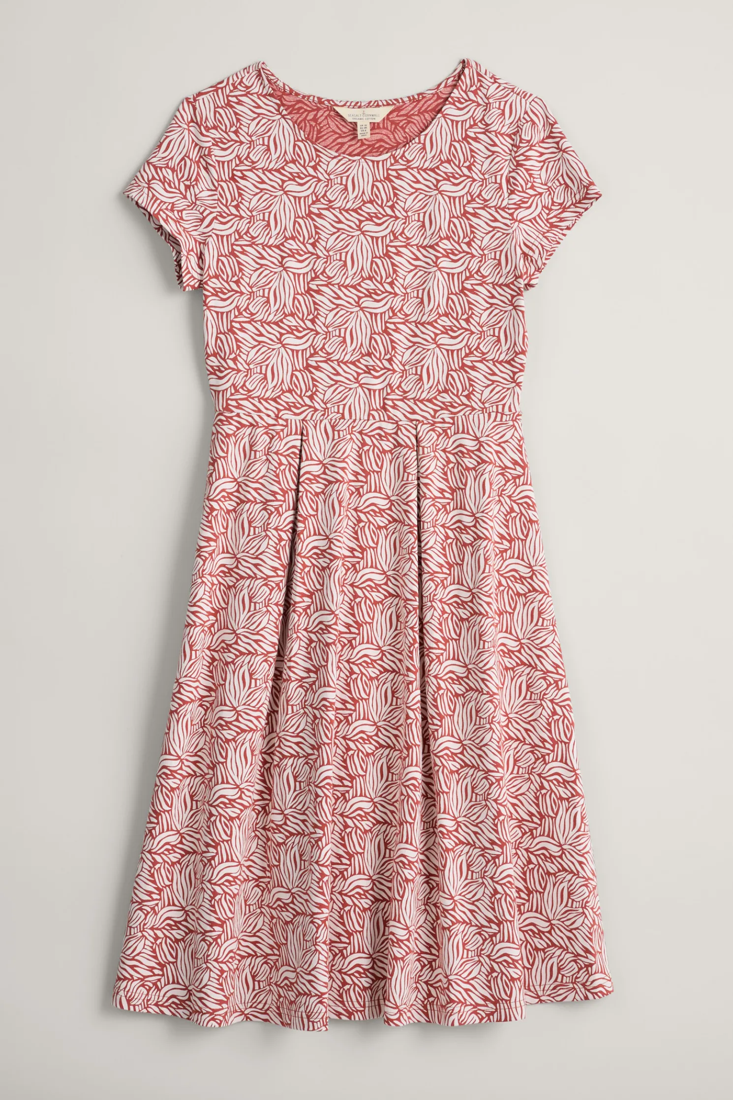 Riviera Fit-And-Flare Jersey Dress