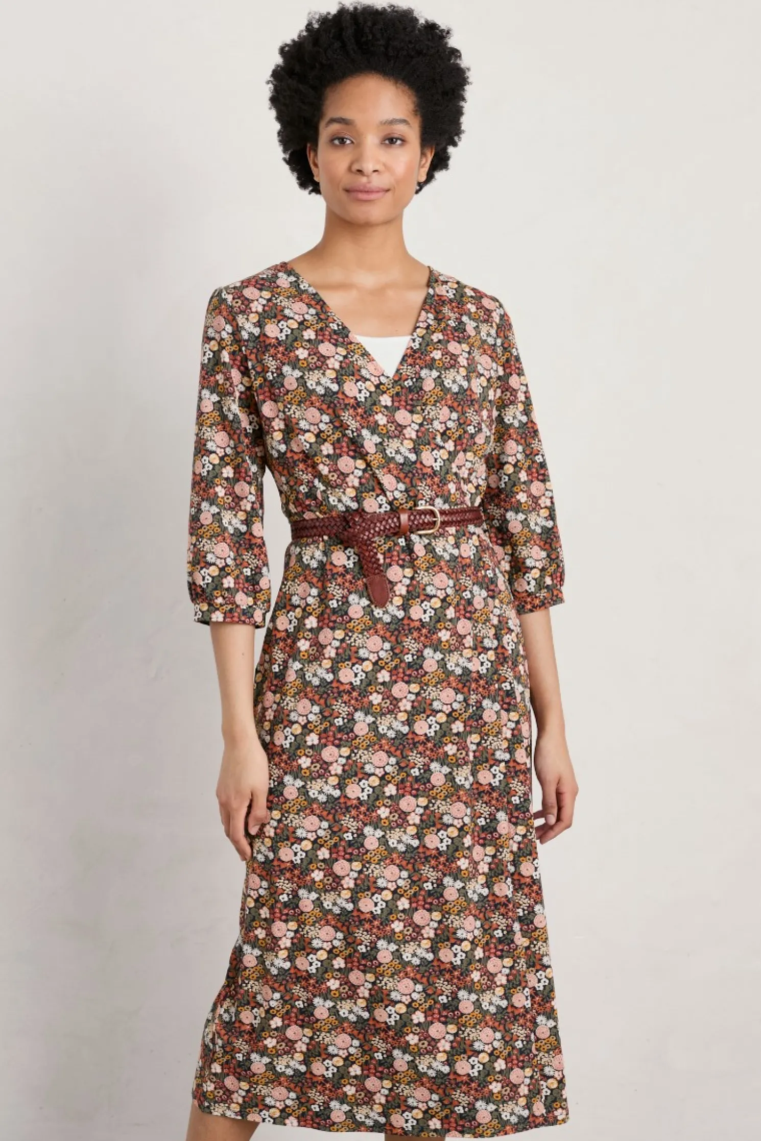 Sowena Jersey Wrap Dress