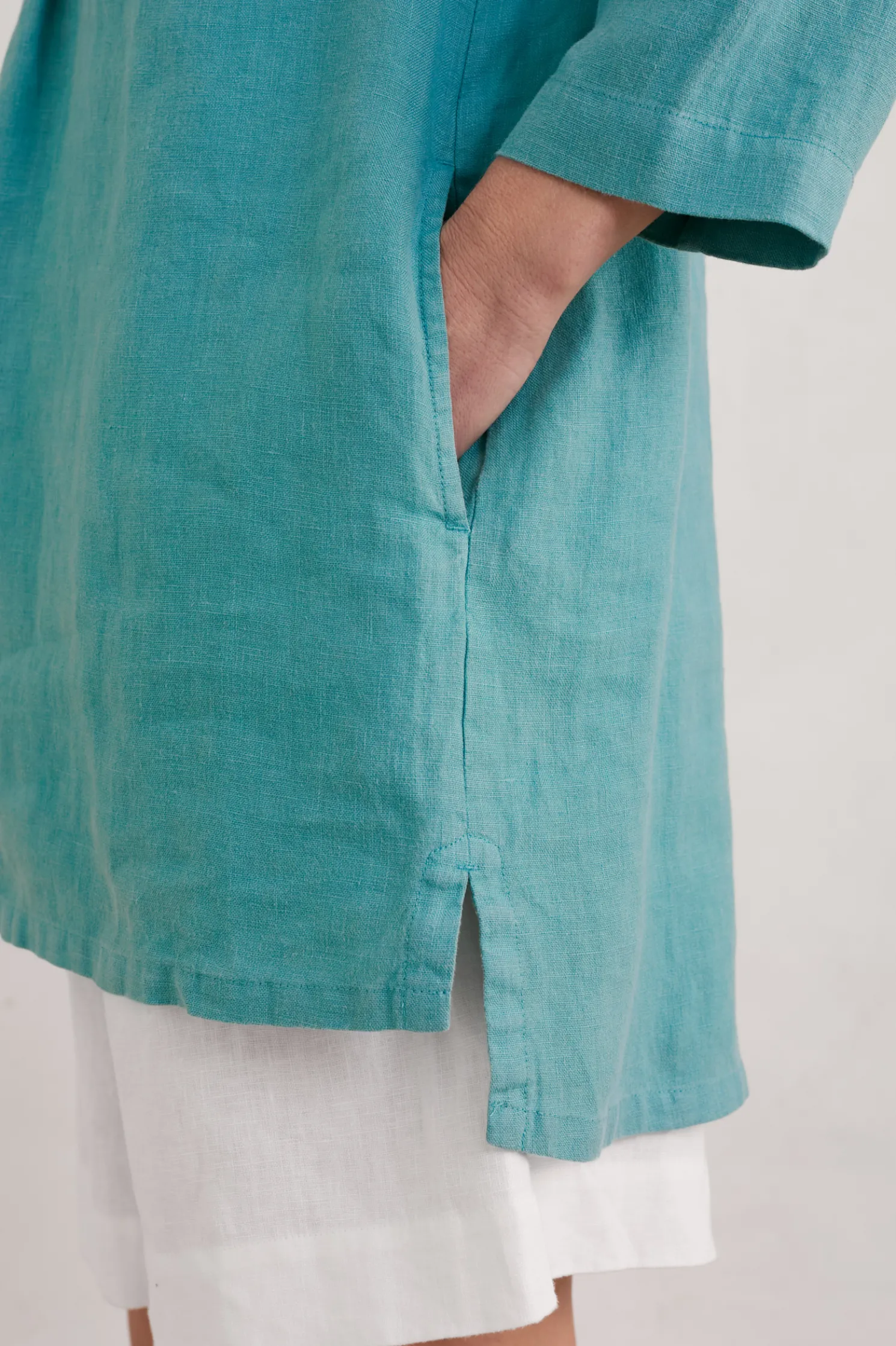 Tide Clock 3/4 Sleeve Tunic