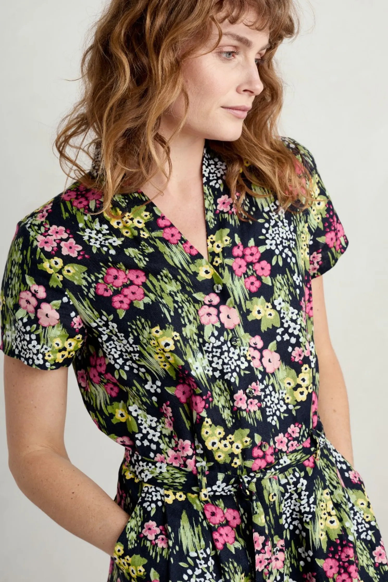 Treen Cove Linen Jumpsuit