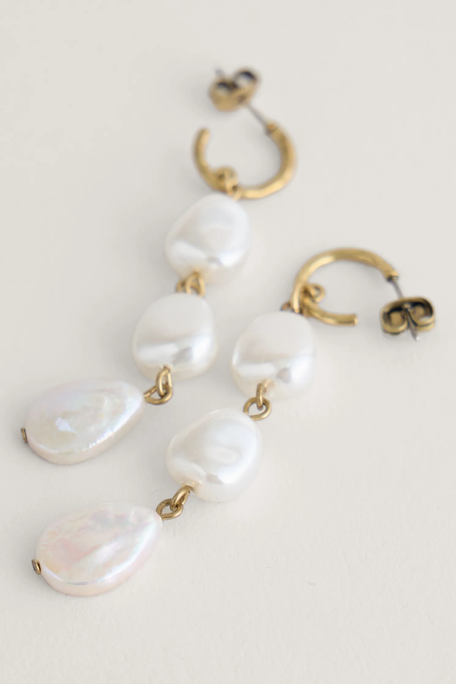 Valency Freshwater Pearl Drop Earrings