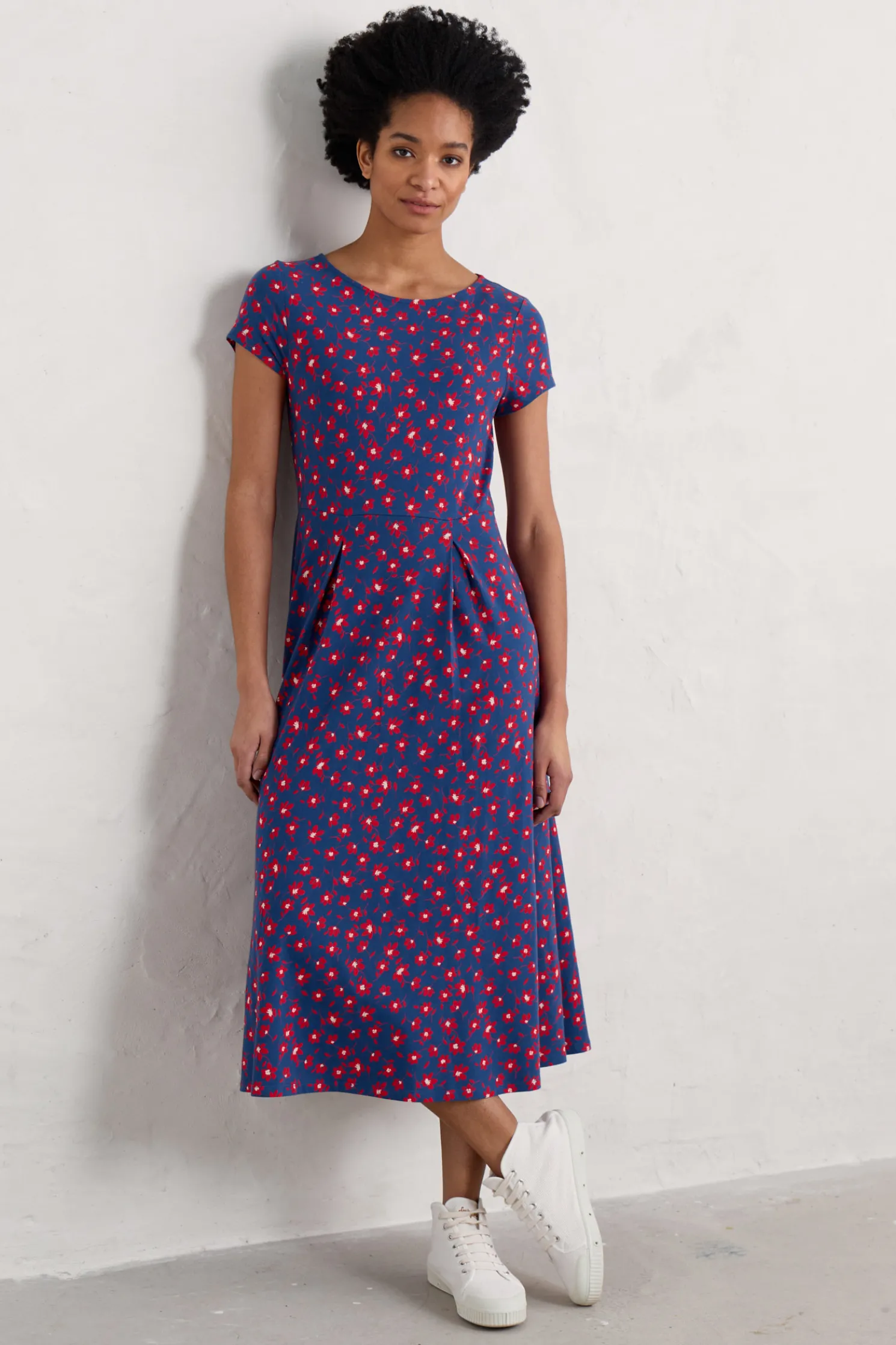 Wild Bouquet Jersey Dress