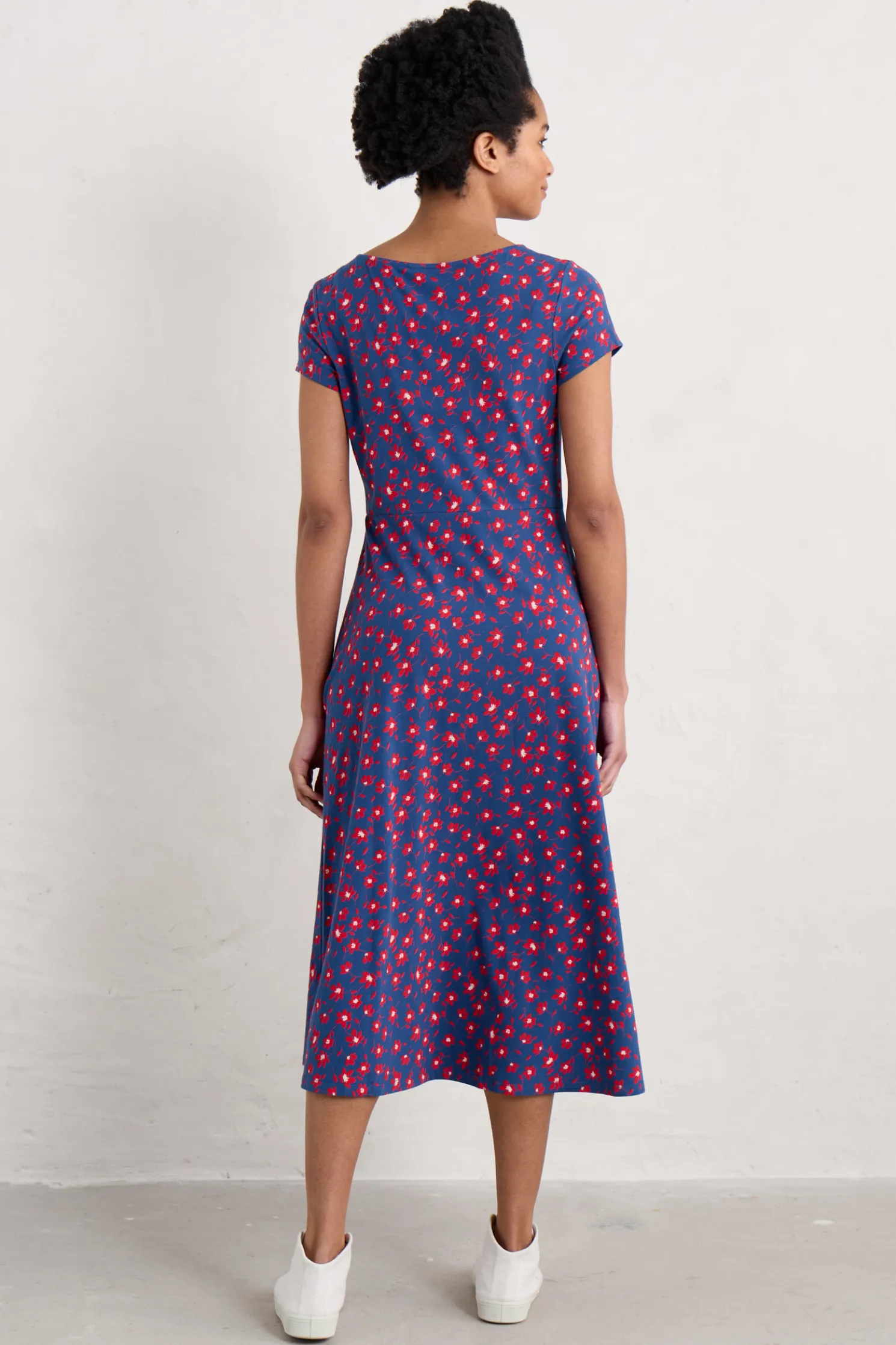 Wild Bouquet Jersey Dress