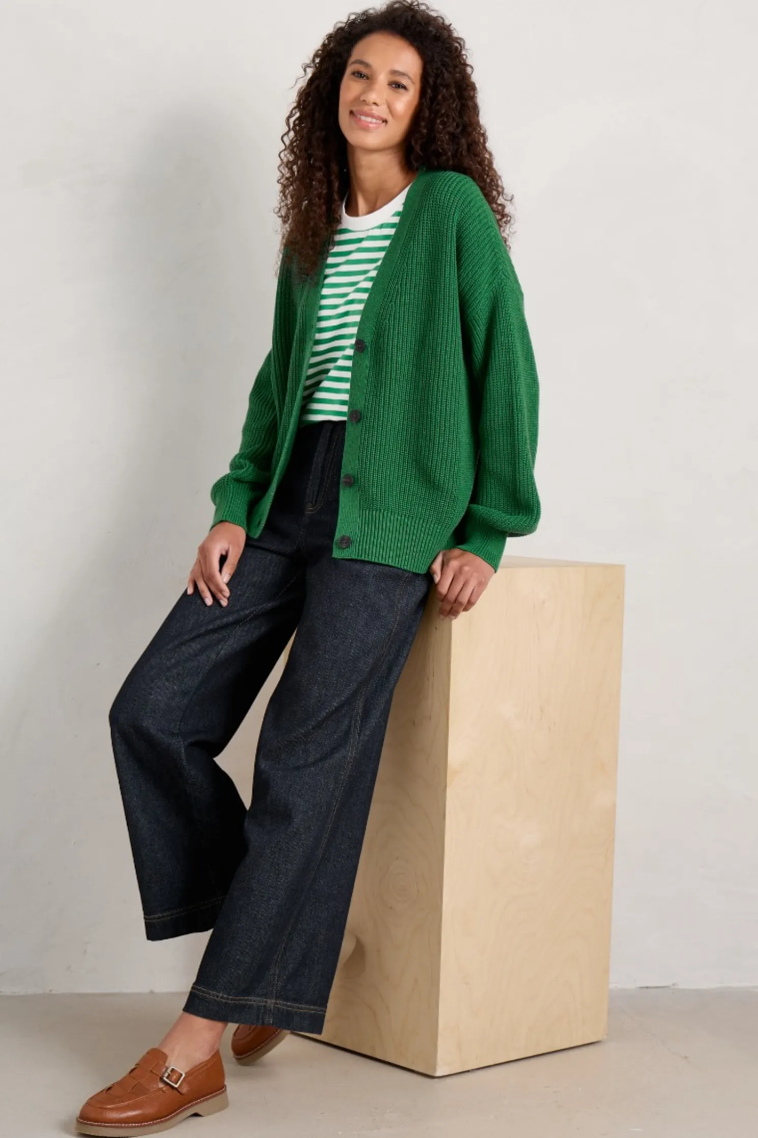 Winding Creek Organic Cotton Knit Cardigan