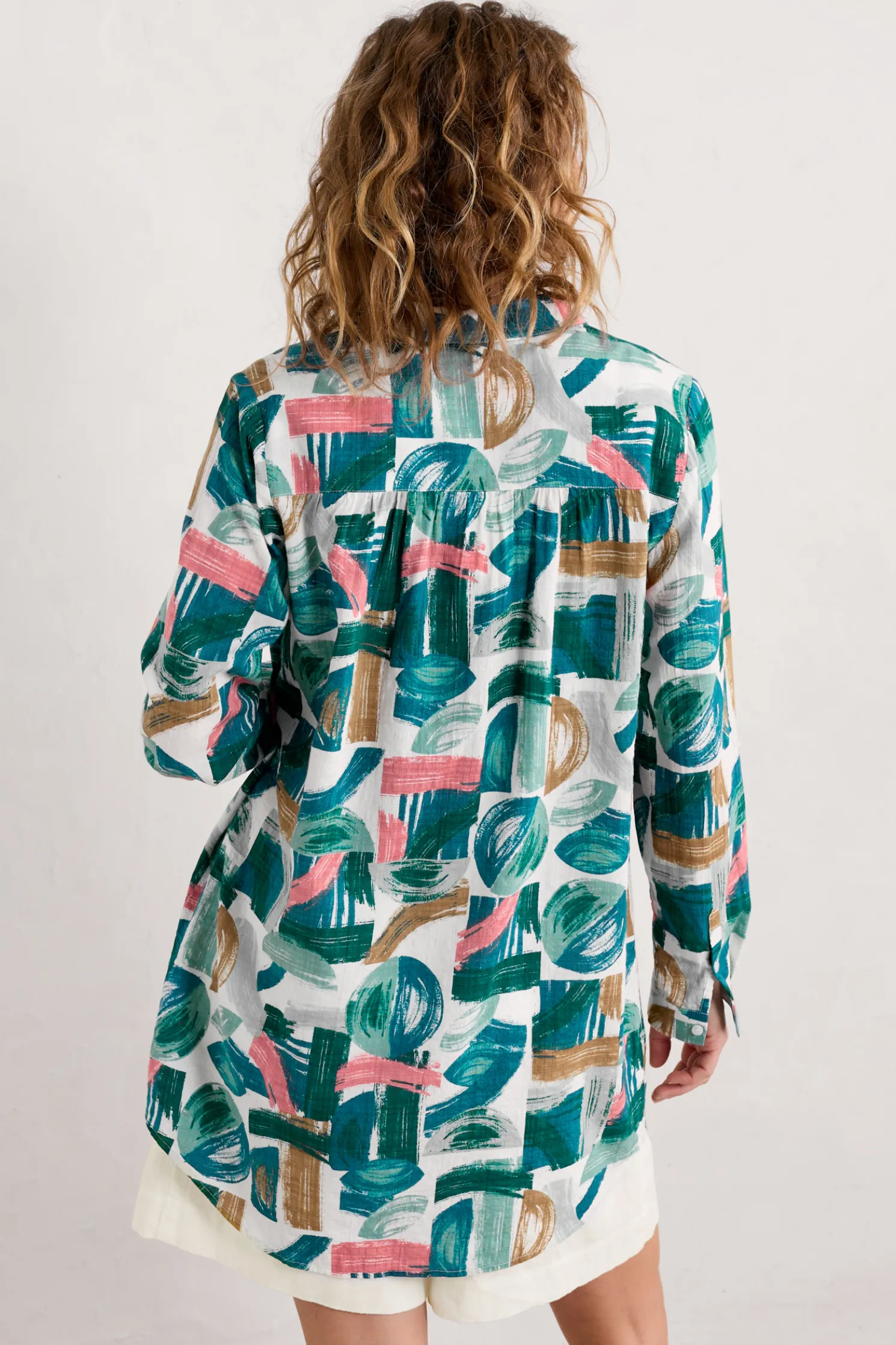 Wren Flutter Longline Shirt