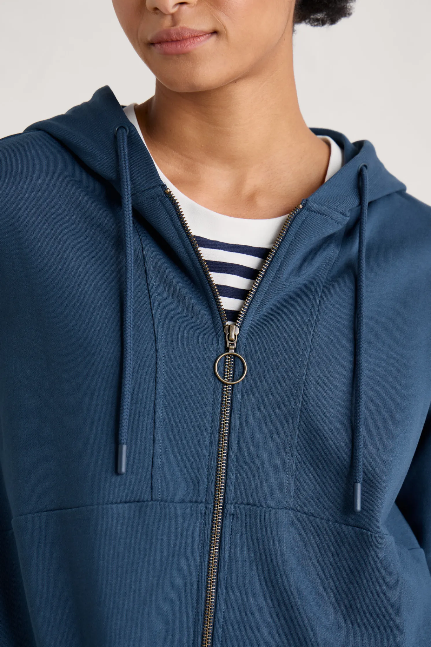 Wych Elm Zip Up Hoodie